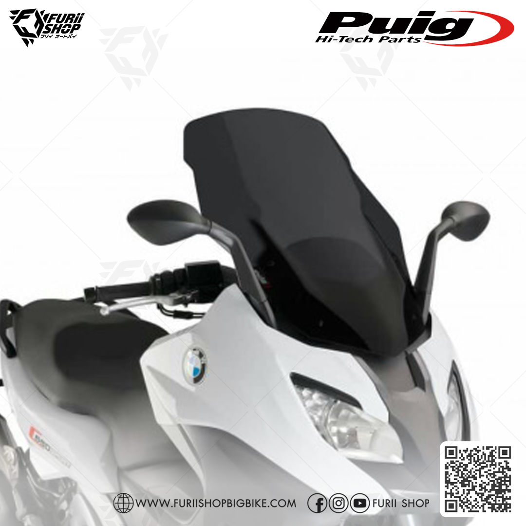 ชิลด์หน้า Puig (Touring) for BMW C650Sport, C650GT 2016-2020