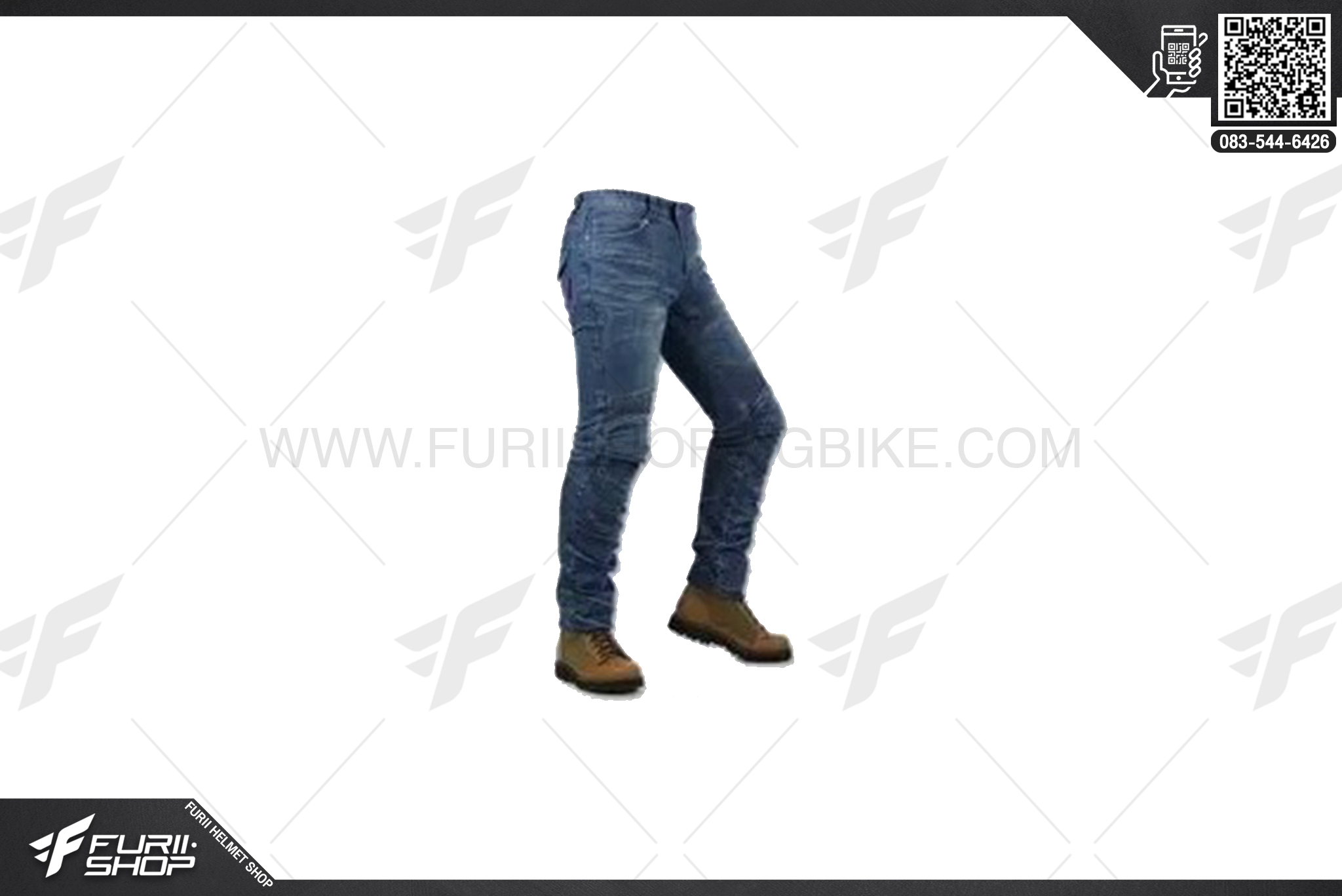 กางเกงการ์ด Komine PK718 Blue