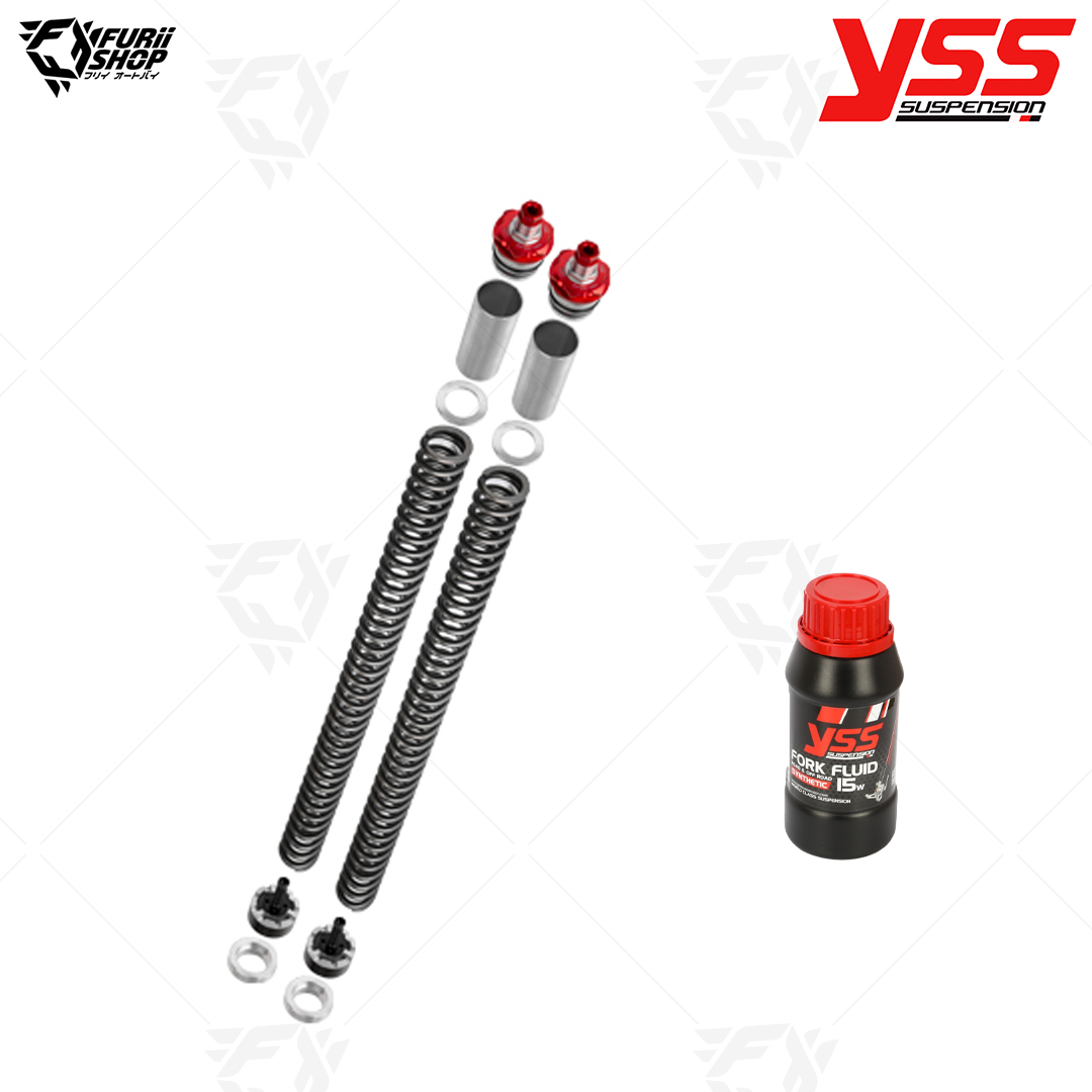 ชุดอัพเกรดโช๊คหน้า YSS FORK UPGRADE KIT (Y-FCC33-KIT-02-007) : for KAWASAKI NINJA 250SL/Z 250SL '15-'16