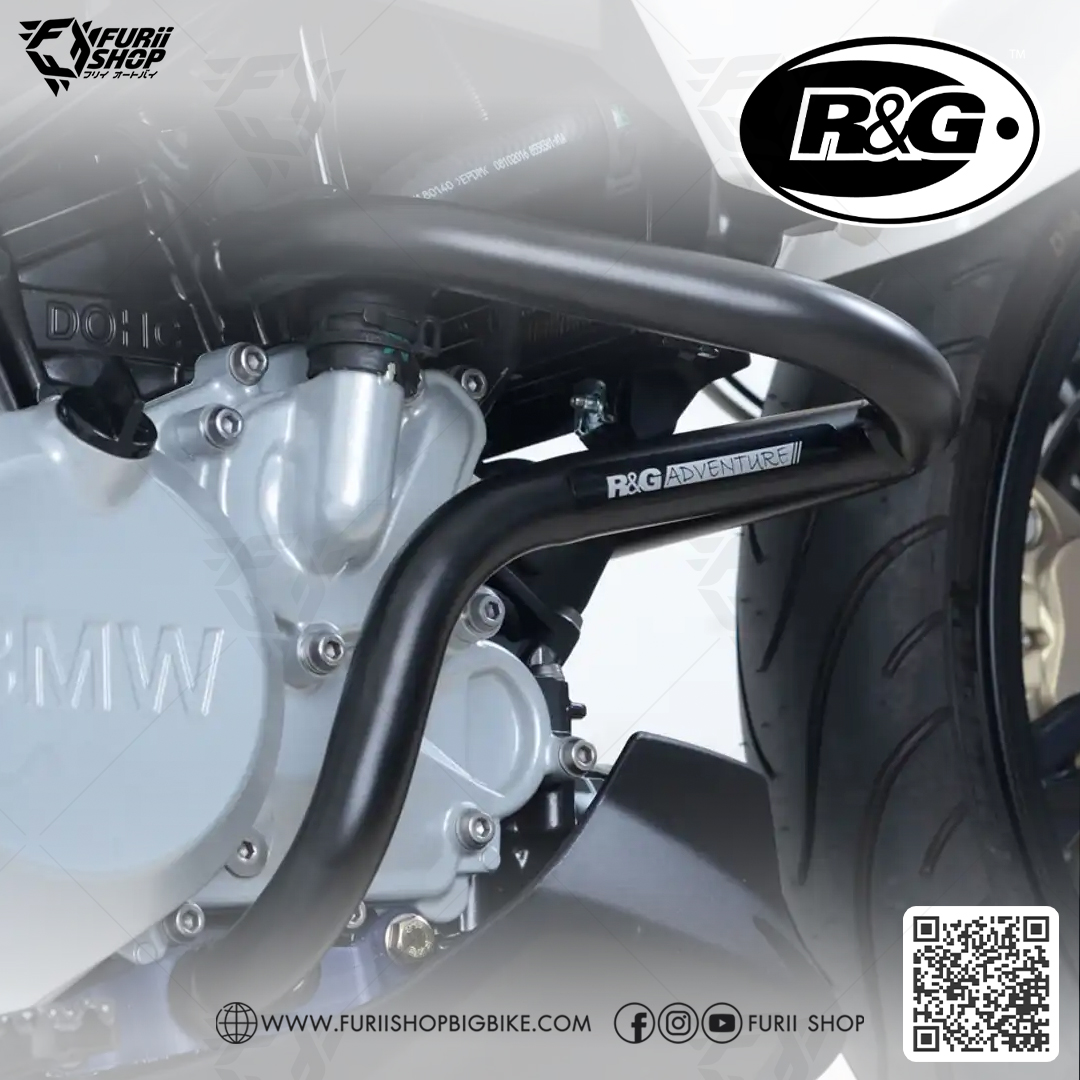 แคชบาร์ R&G Adventure Bar : for BMW G310R 2017-2021