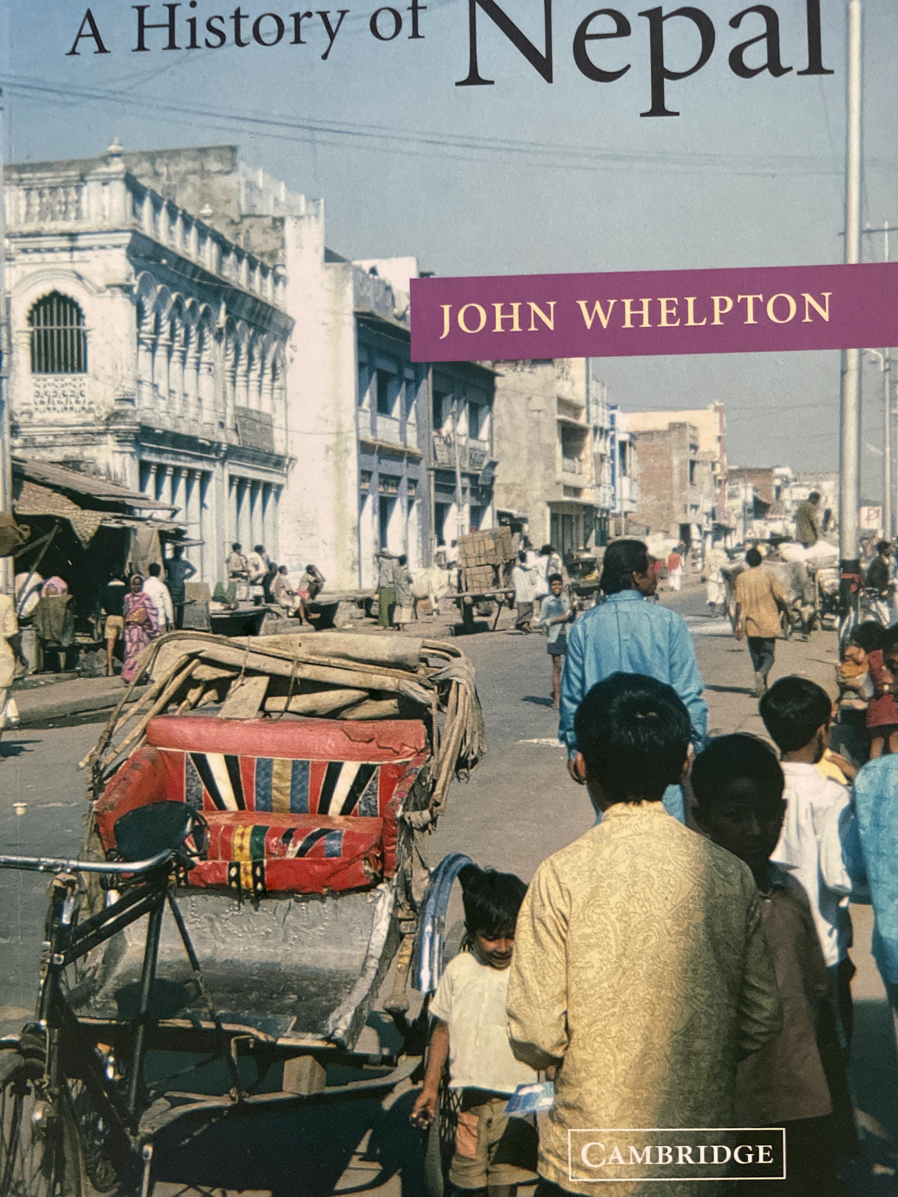 A History Of NEPAL. ผู้เขียน John Whelpton 2 กก.
