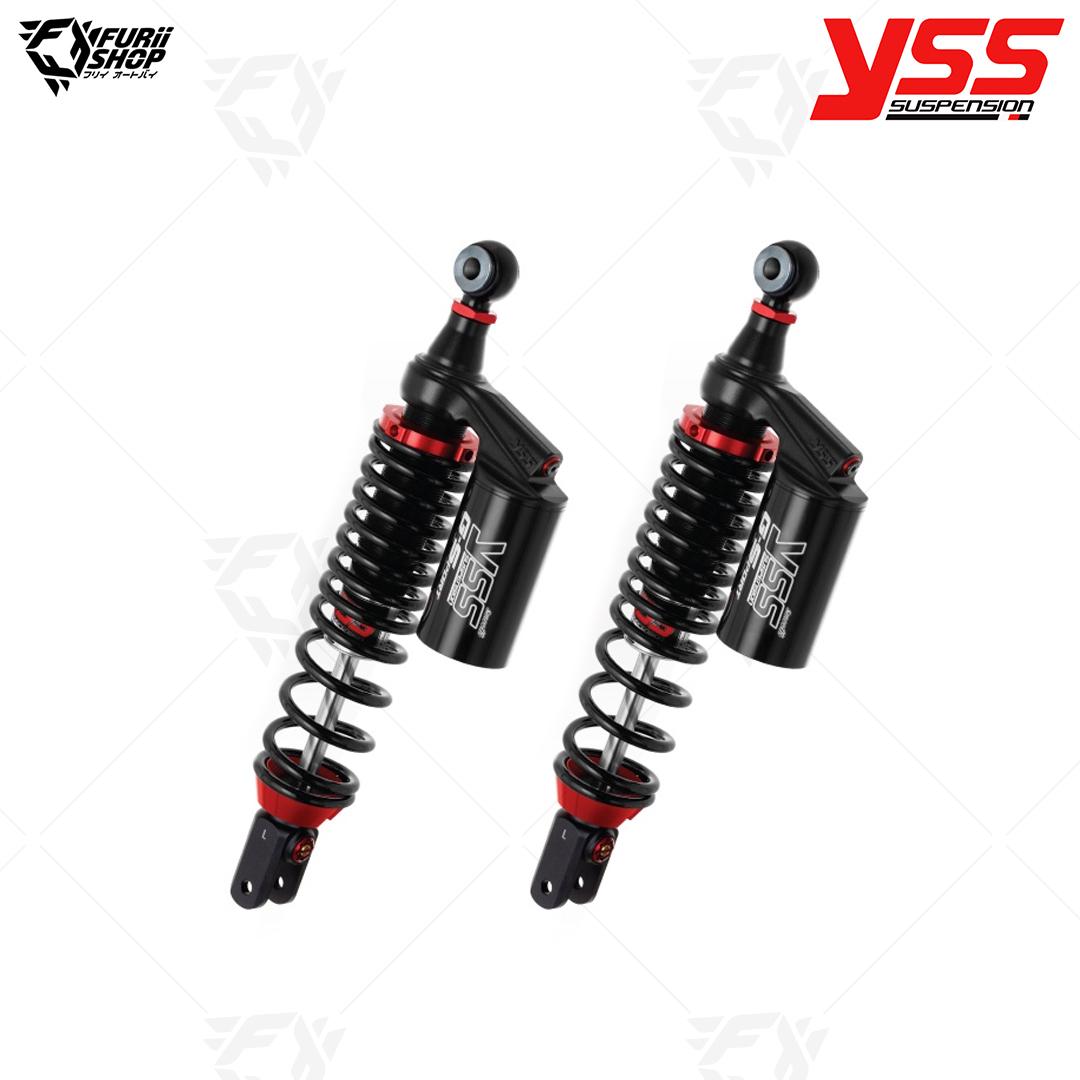 โช๊คหลังแต่ง YSS G-SPORT Black Series Smooth (TG302-365TRJ-02-888A) : for Honda PCX 160 21>