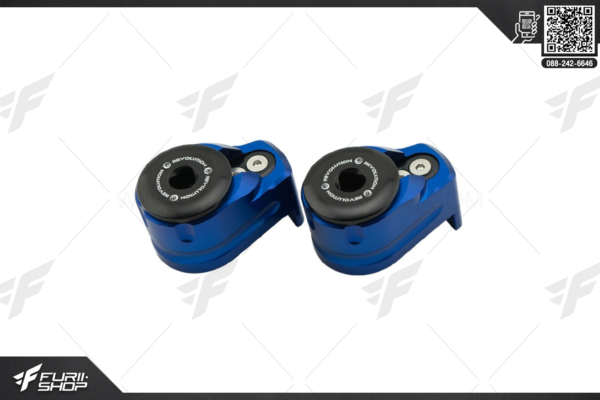 ฝาครอบน็อตโช้คหลัง Revolution For Honda Forza350 2020