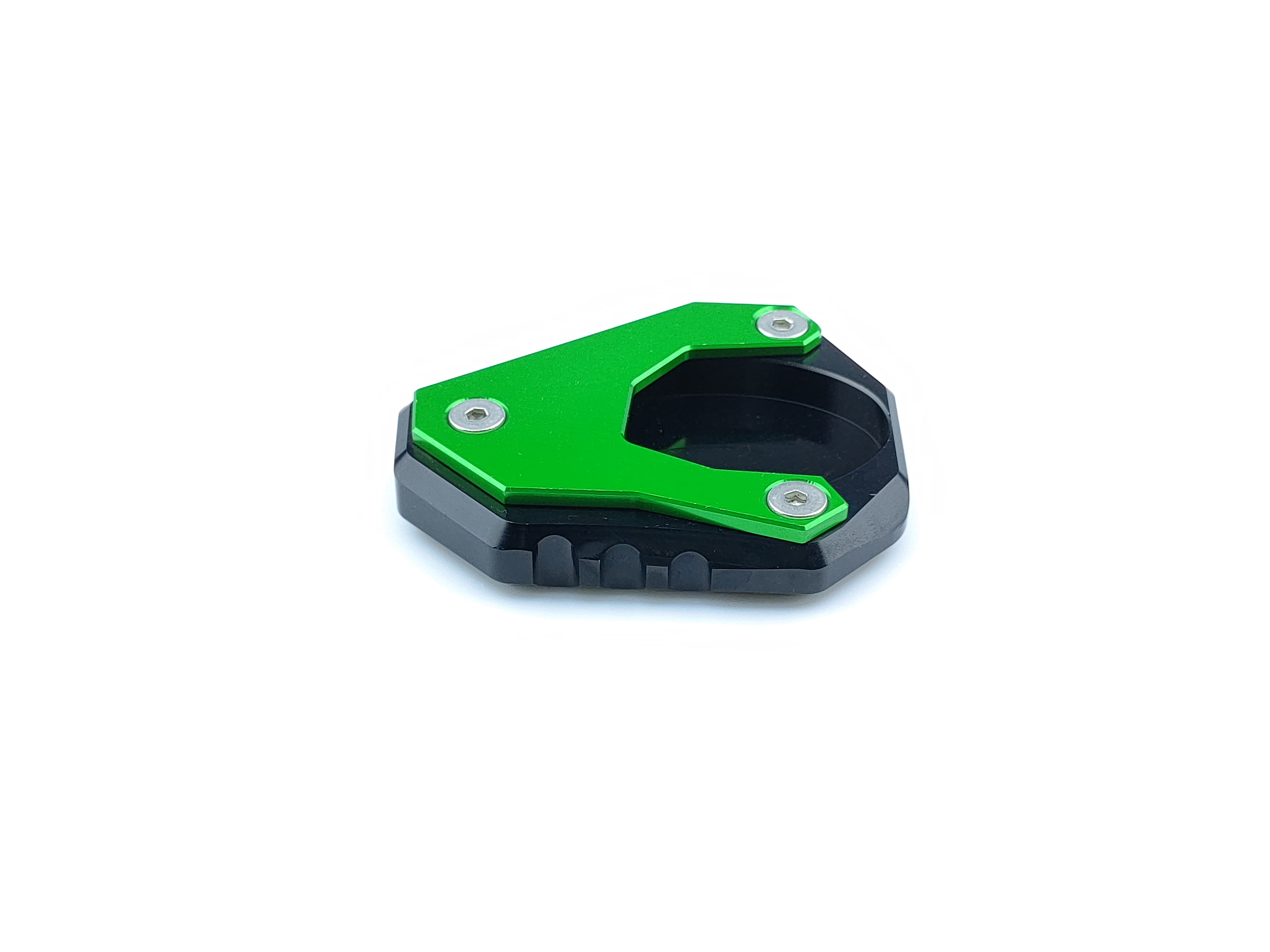 ตีนเป็ด แผ่นรองขาตั้ง Ninja400,Z400 2018-2021 งานCNCอลูมิเนียมคุณภาพสูงแข็งแรงทนทาน
