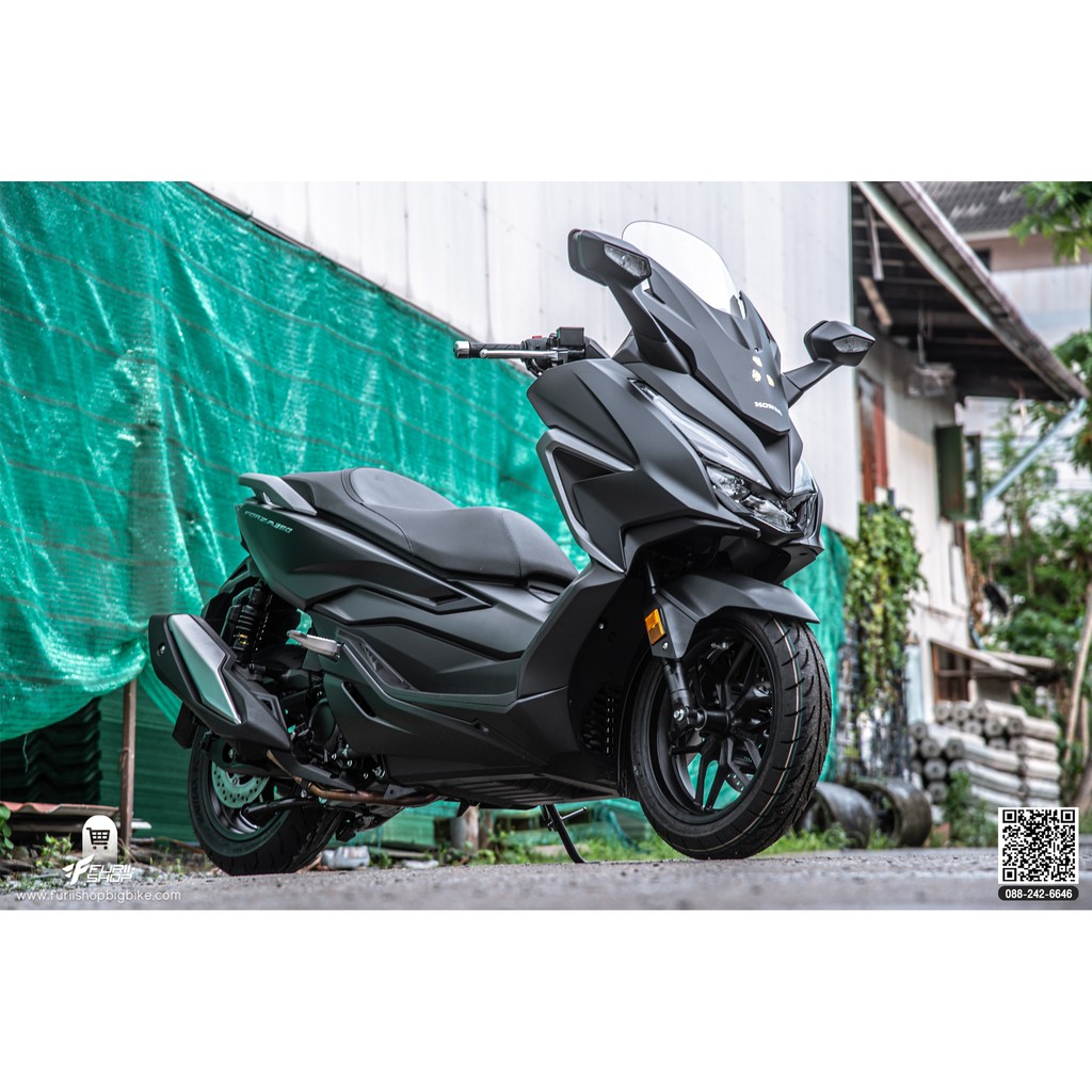 โช๊คหลัง Racing Boy V series For Honda Forza300/350 สีดำFuriiShop