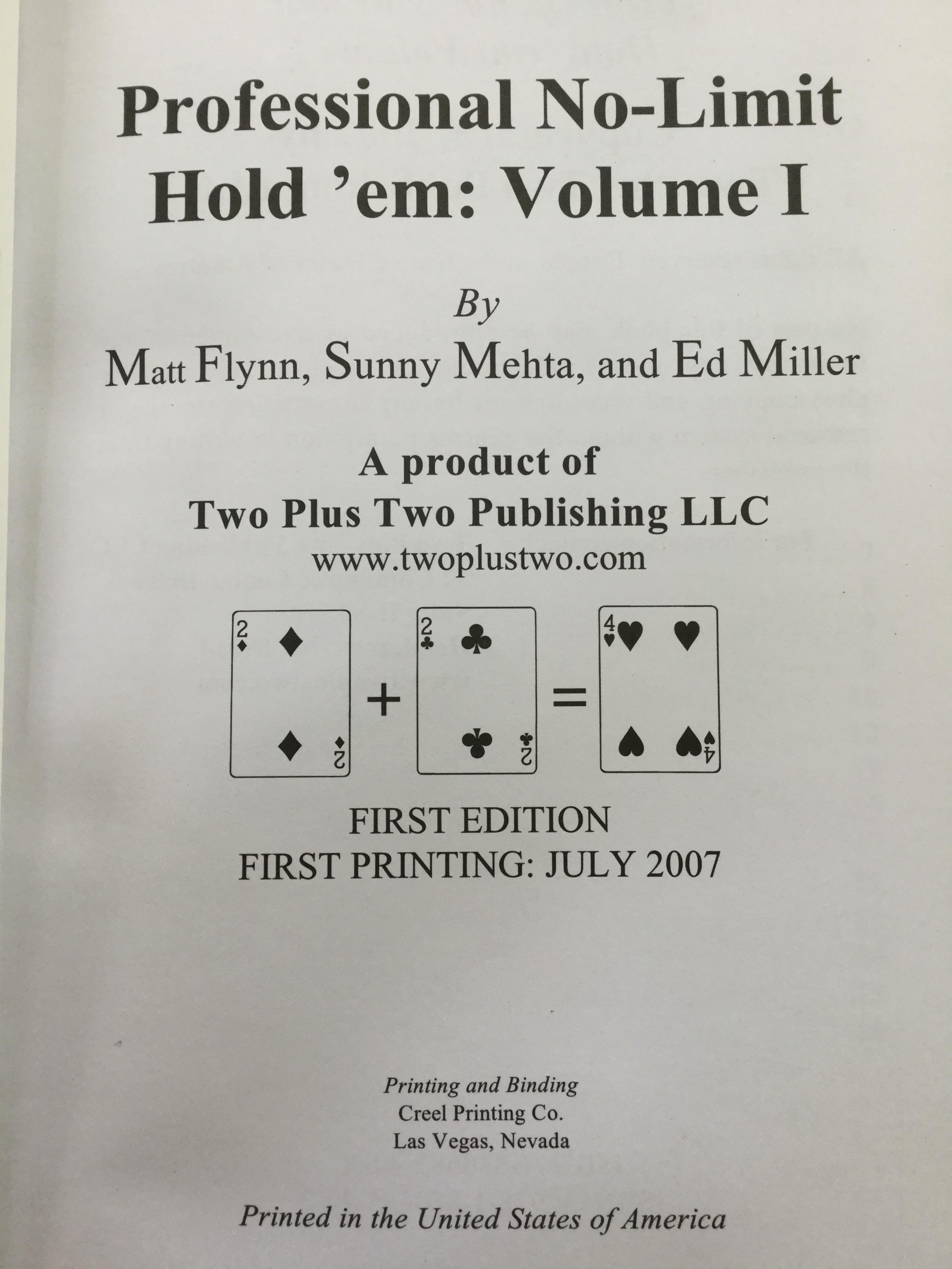 PROFESSIONAL NO-LIMIT HOLD ' EM. 0 กก.