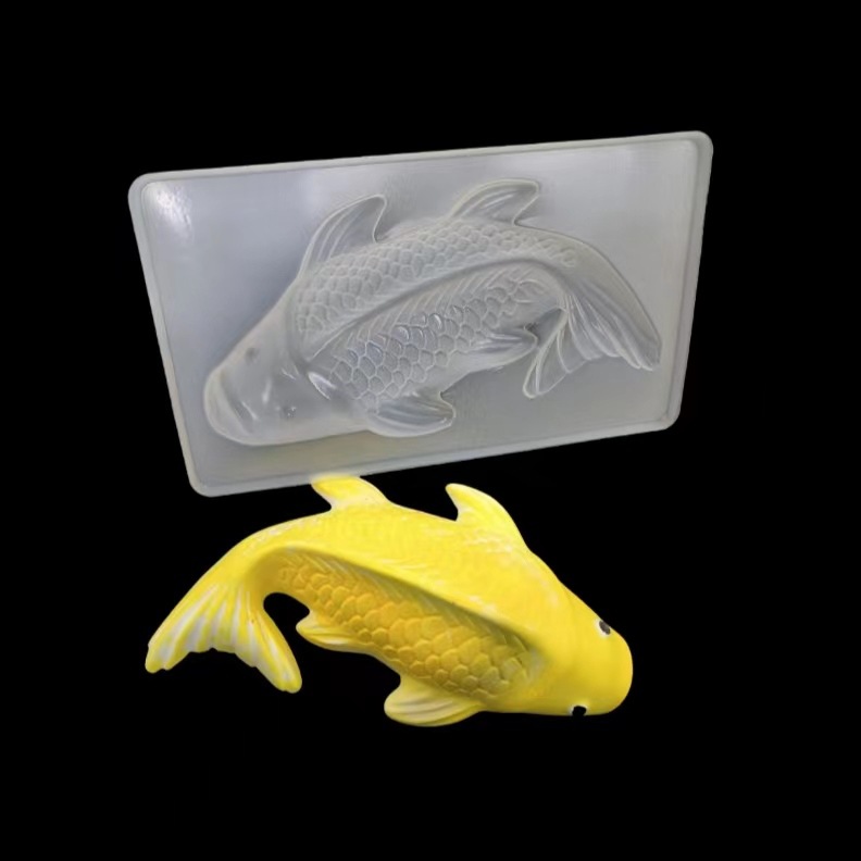 แม่พิพม์พลาสติก พิมพ์วุ้น ปลาคราฟ