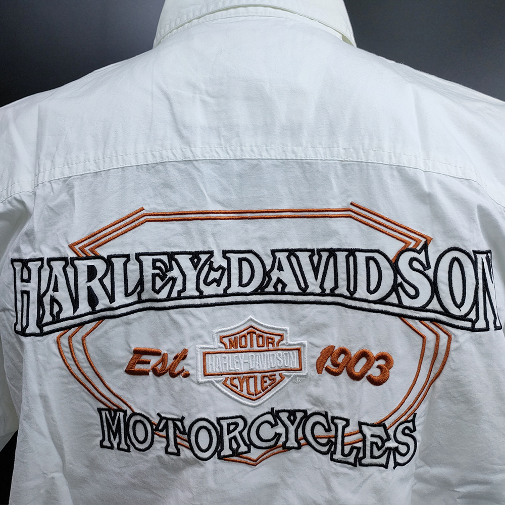 เสื้อ Shirt H-D 97607-15VM แขนสั้น ไซส์ L,XL
