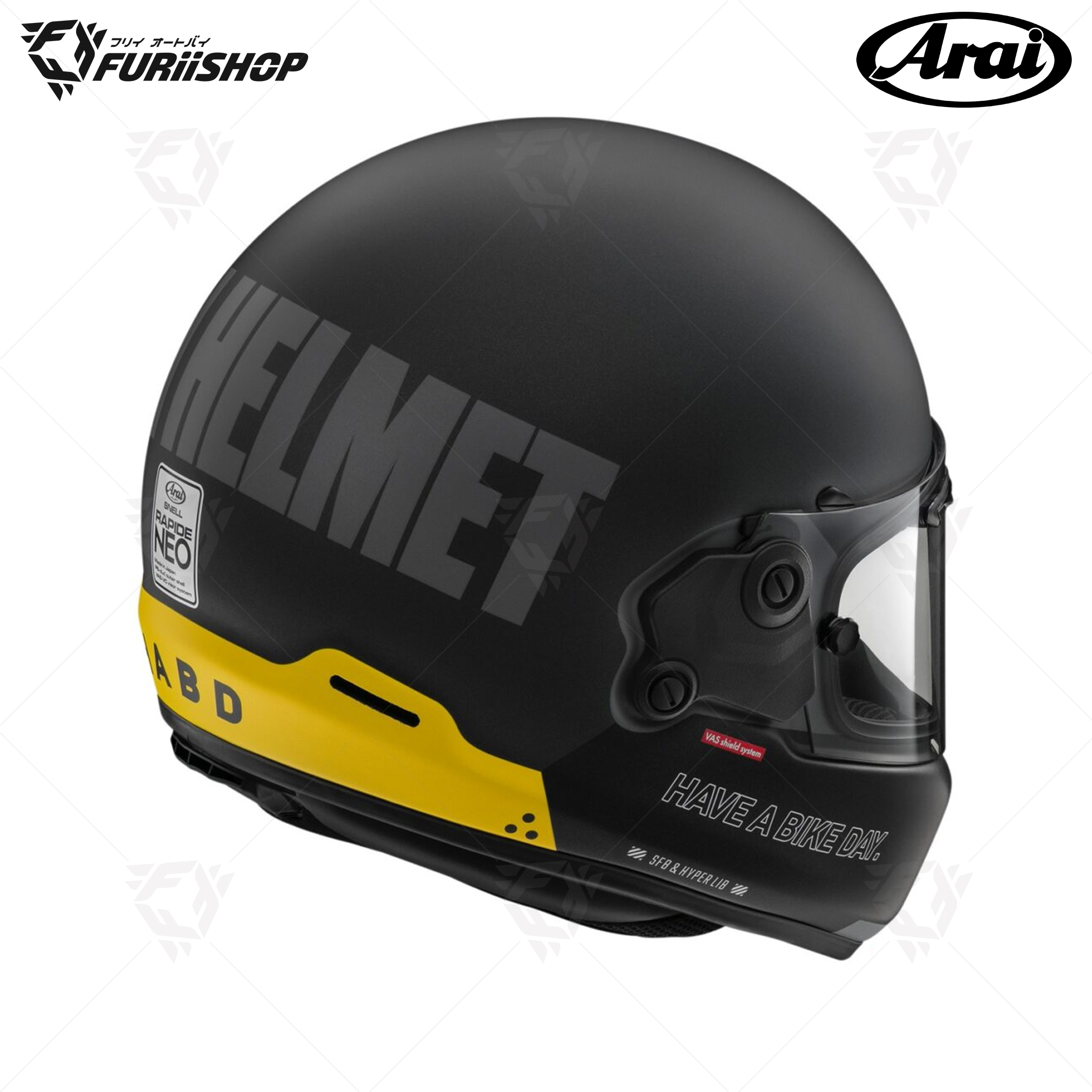 หมวกกันน็อคเต็มใบ Arai : CONCEPT-XE HABD Charcoal Blk