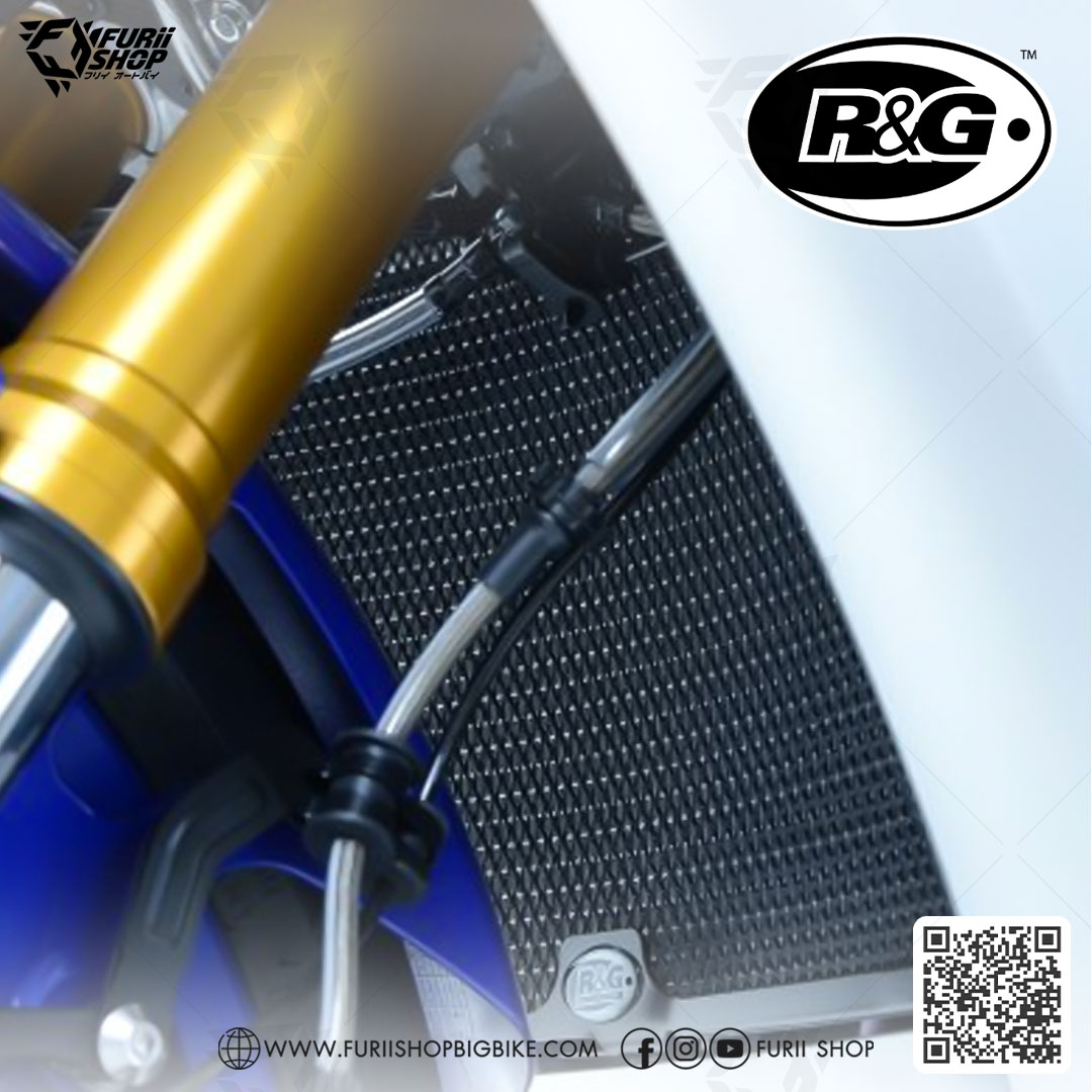 การ์ดหม้อน้ำ R&G Radiator Guard : for Yamaha MT10 2017-2021