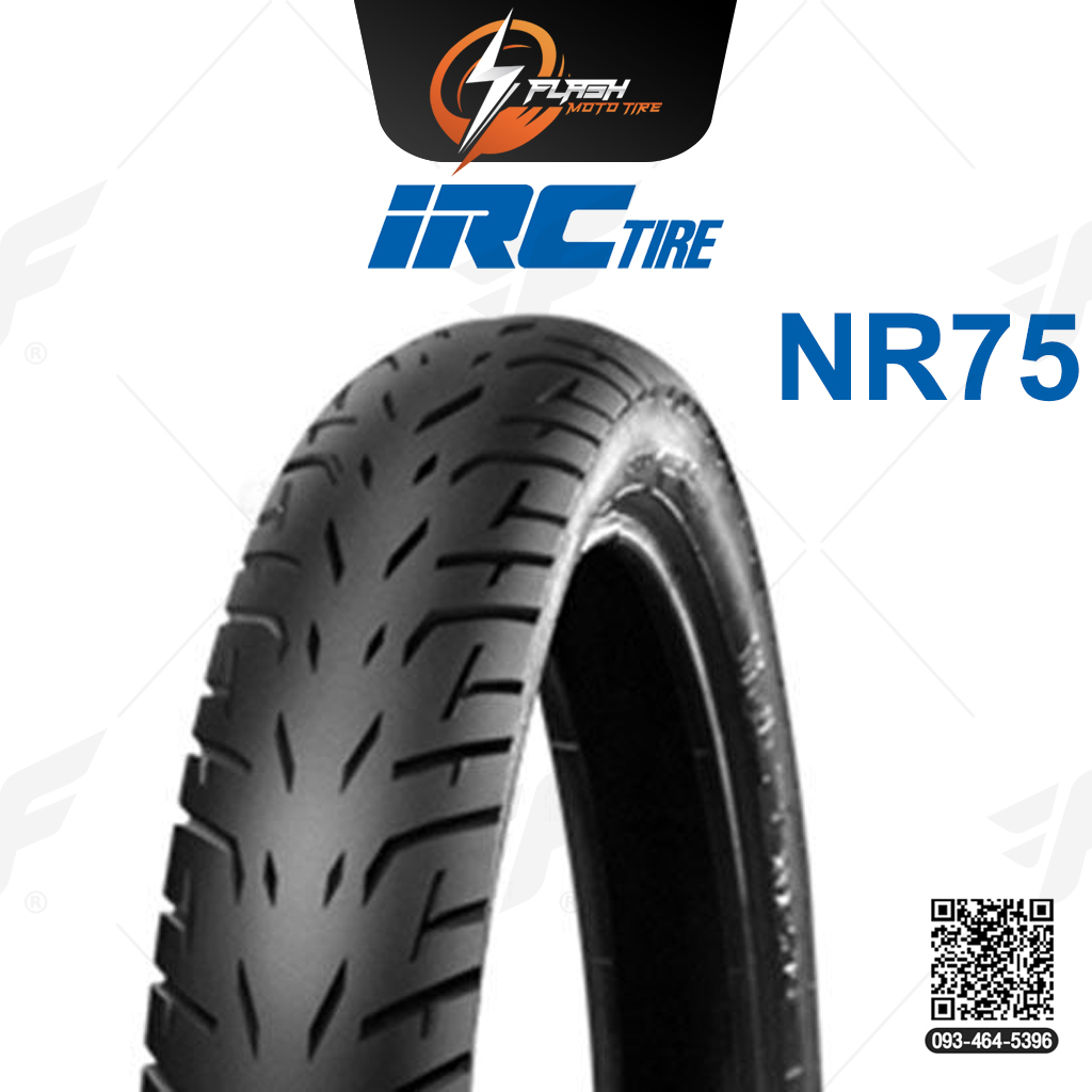 ยางขอบ17 ยางมอเตอร์ไซต์ IRC(ไออาร์ซี) NR75 W/T (Sonic) ยางหลัง 80/90-17 ยางบิ๊กไบท์ ยางBigbike Mototire