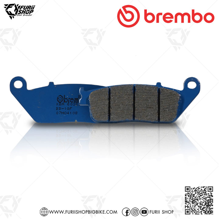 ผ้าเบรก Brembo (07HO4108) : for HONDA : Forza 350 / CB500F/X 13-21 / CBR650F 14-20 / CBR500R 13-21 / CBR250RR 17-21 / Rebel 300 17-18 / Rebel 500 17-22 / NC750