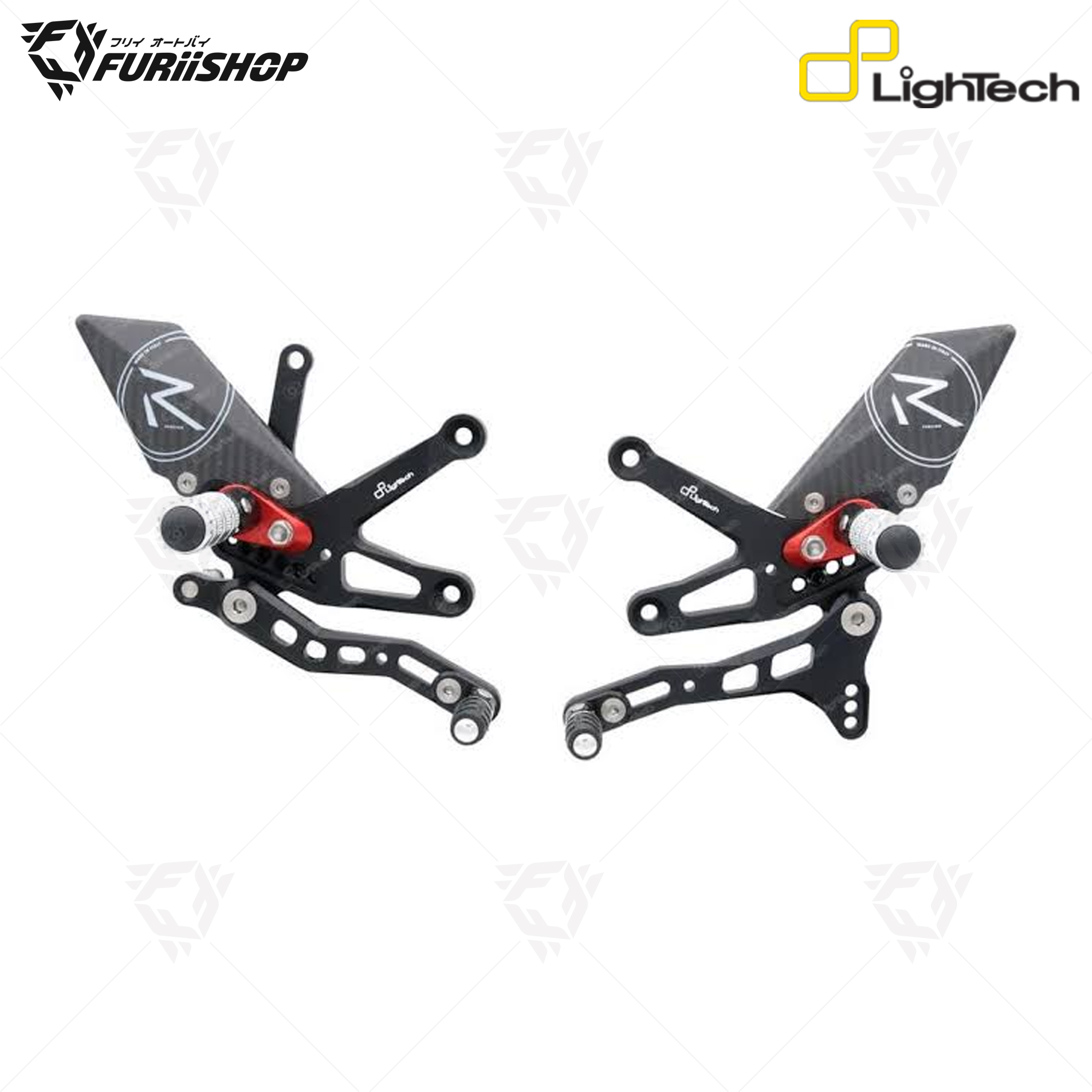 พักเท้า LIGHTECH R VERION For : ZX10R 2016+