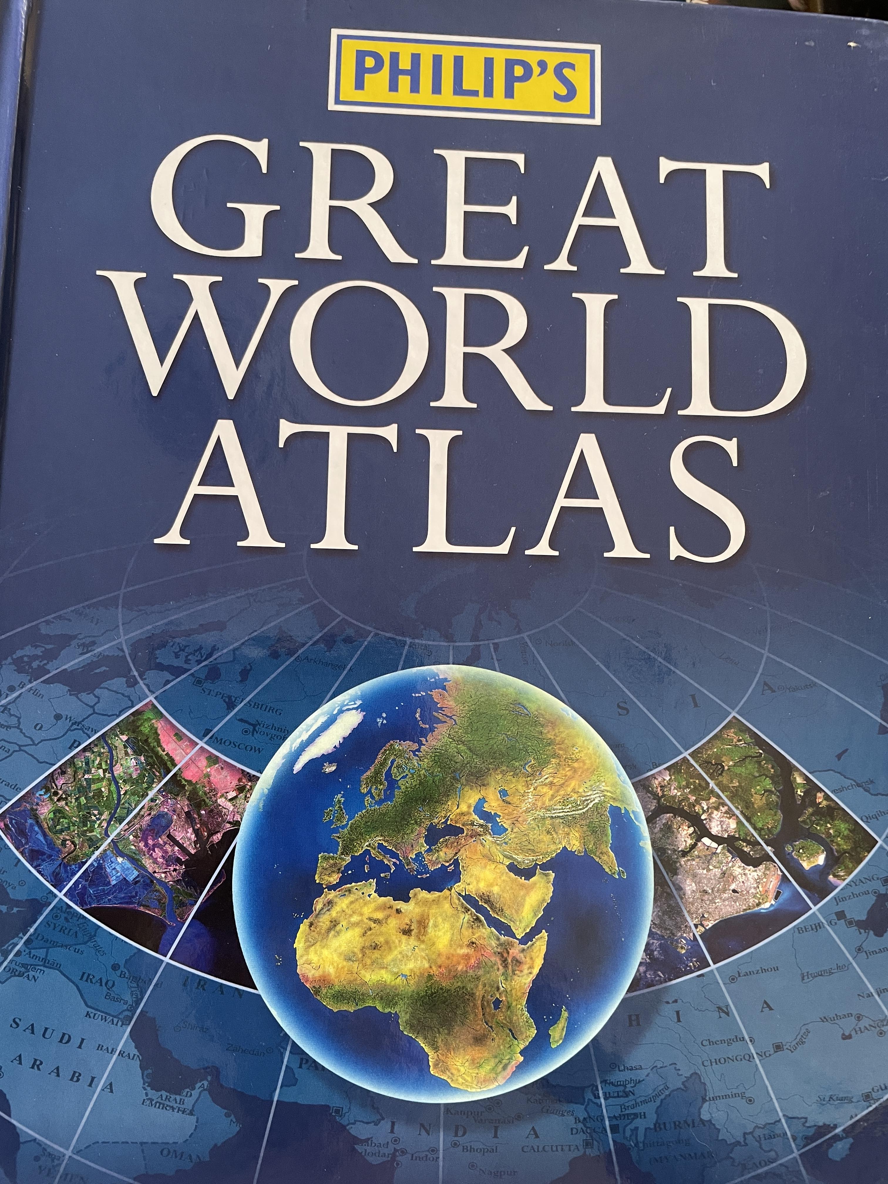 GREAT. WORLD ATLAS. PHILP ‘ S. 10 กก.