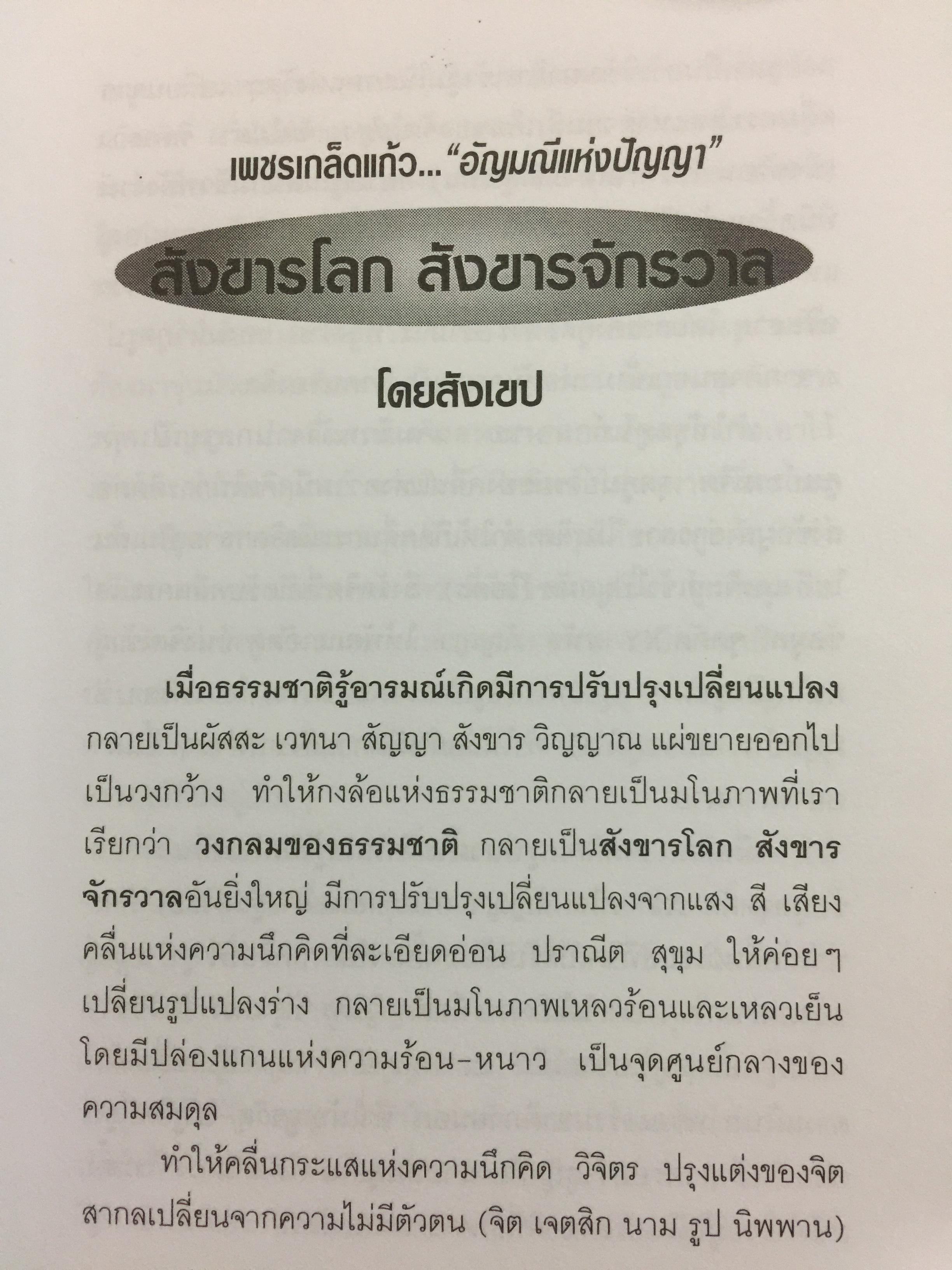 สังขารโลก สังขารจักรวาล. ผู้เขียน อริยะ. 3,500 กรัม