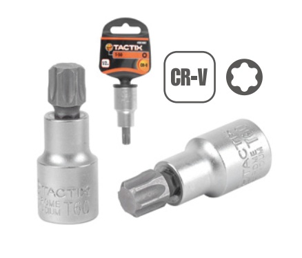 ลูกบล็อก 1/2" หัวท็อค 27 361403 TACTIX