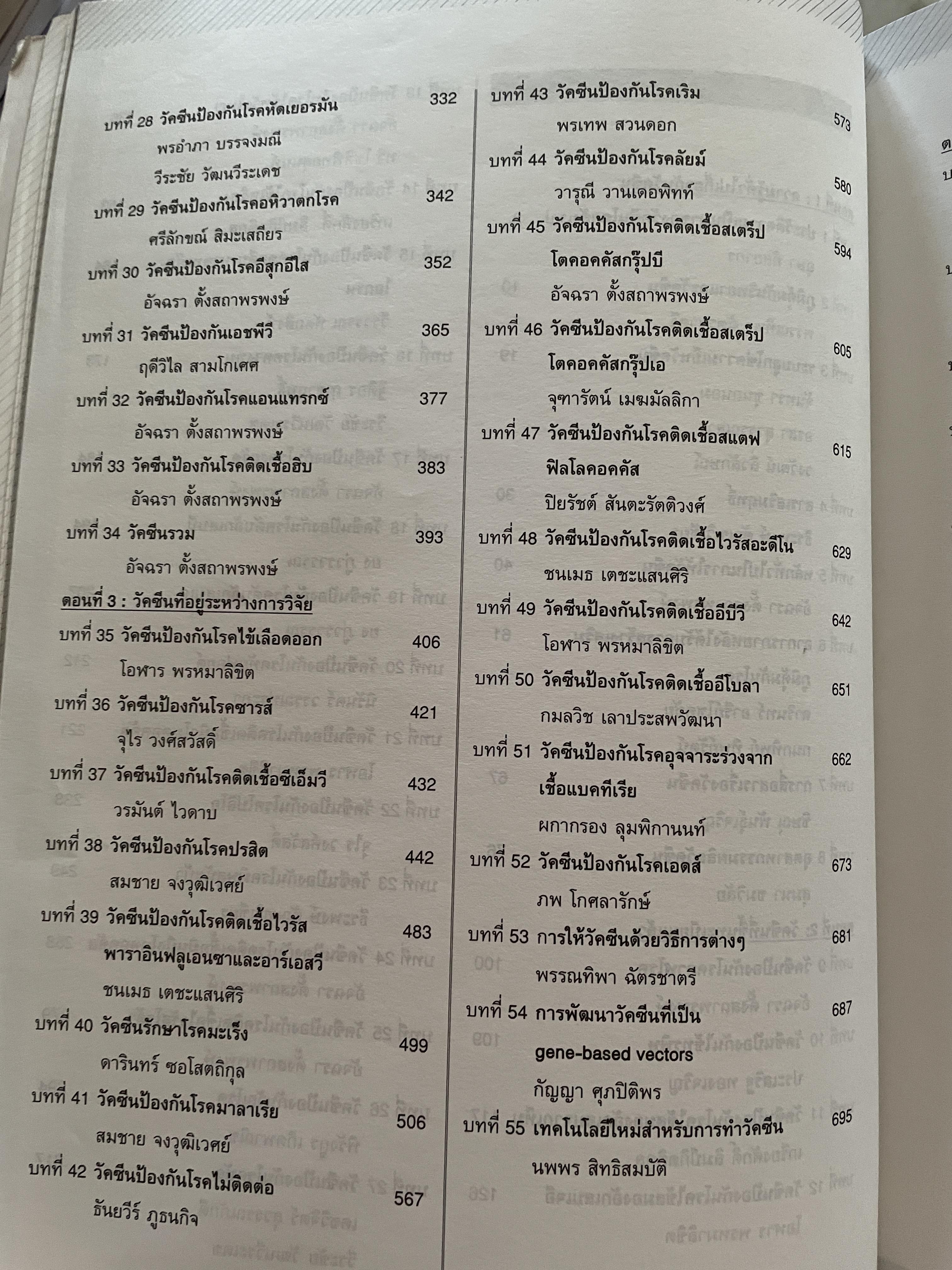 วัคซีน บรรณธิการ โอฬาร พรหมาลิขิต และคณะ 8 กก.