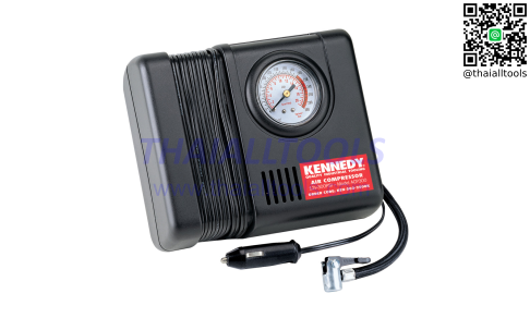 ปั๊มลม สำหรับรถยนต์ MINI AIR COMPRESSOR 300PSI C/W PRESSURE GAUGE KENNEDY