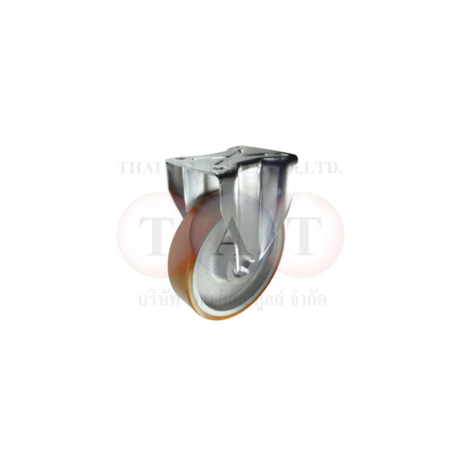 Atlas Workholders.FIXED PLATE 150mm POLYURETHANE TYRE