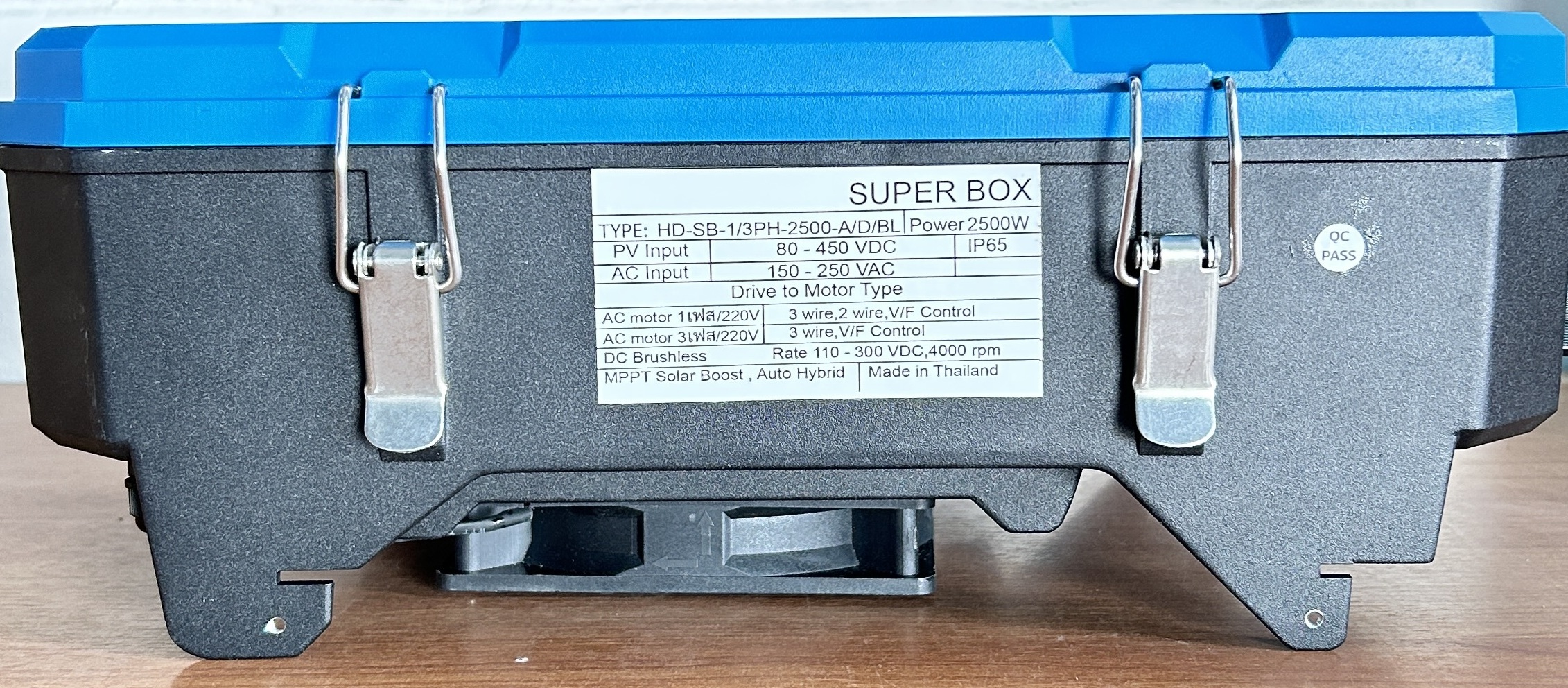 HANDURO กล่องคอนโทรล SUPERBOX TYPE : HD-SB-1/3PH-2500-A/D/BL 2500W มอเตอร์ AC 1 เฟส 220V,1-3 แรงม้า มอเตอร์ AC