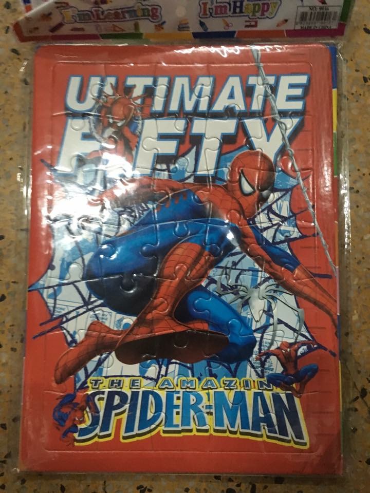 สมุดABC พร้อมจิ๊กซอว์ คละลาย