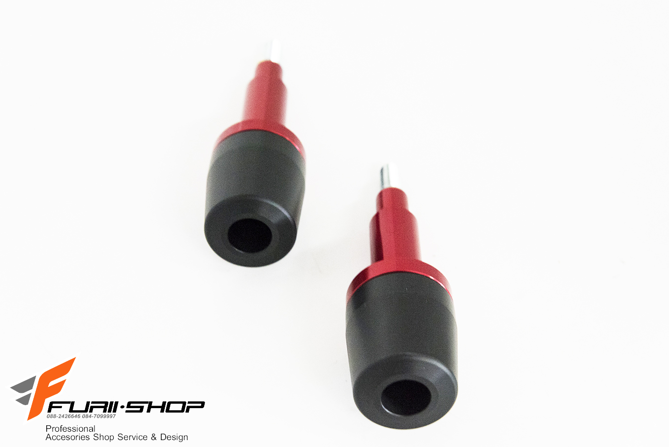 กันล้มกลาง MOTH FOR BENELLI TNT300 สีแดง