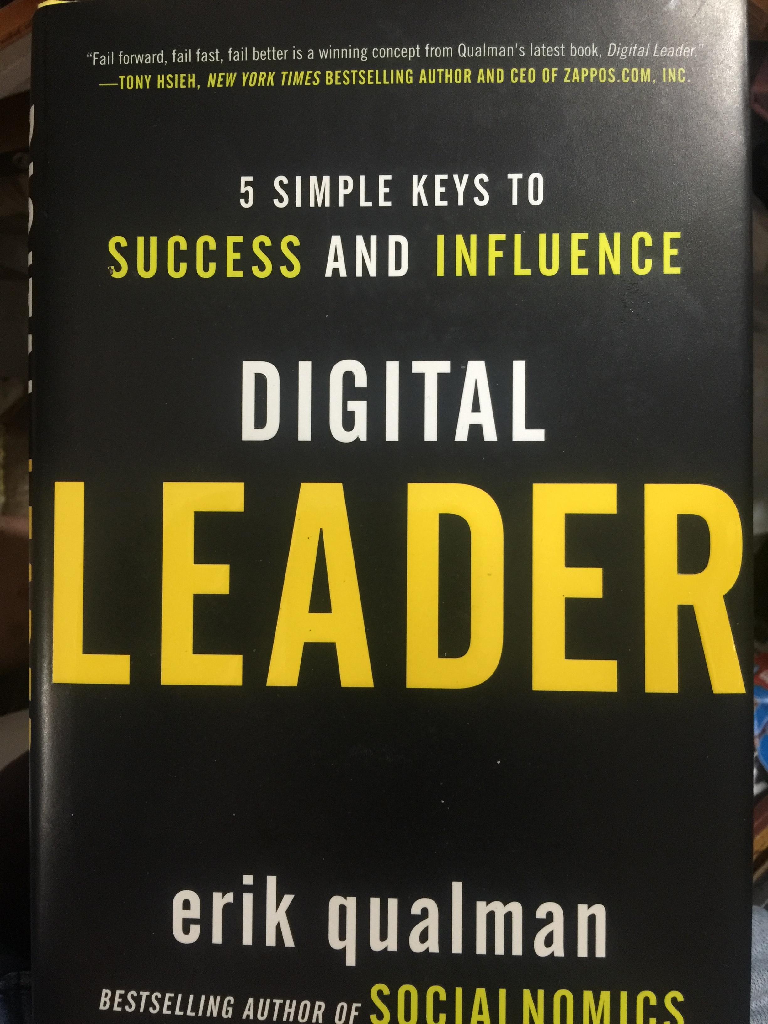 DIGITAL LEADER. 5 SIMPLE KEYS TO SUCCESS AND INFLUENCE. ผู้เขียน Erik Qualman 0 กก.