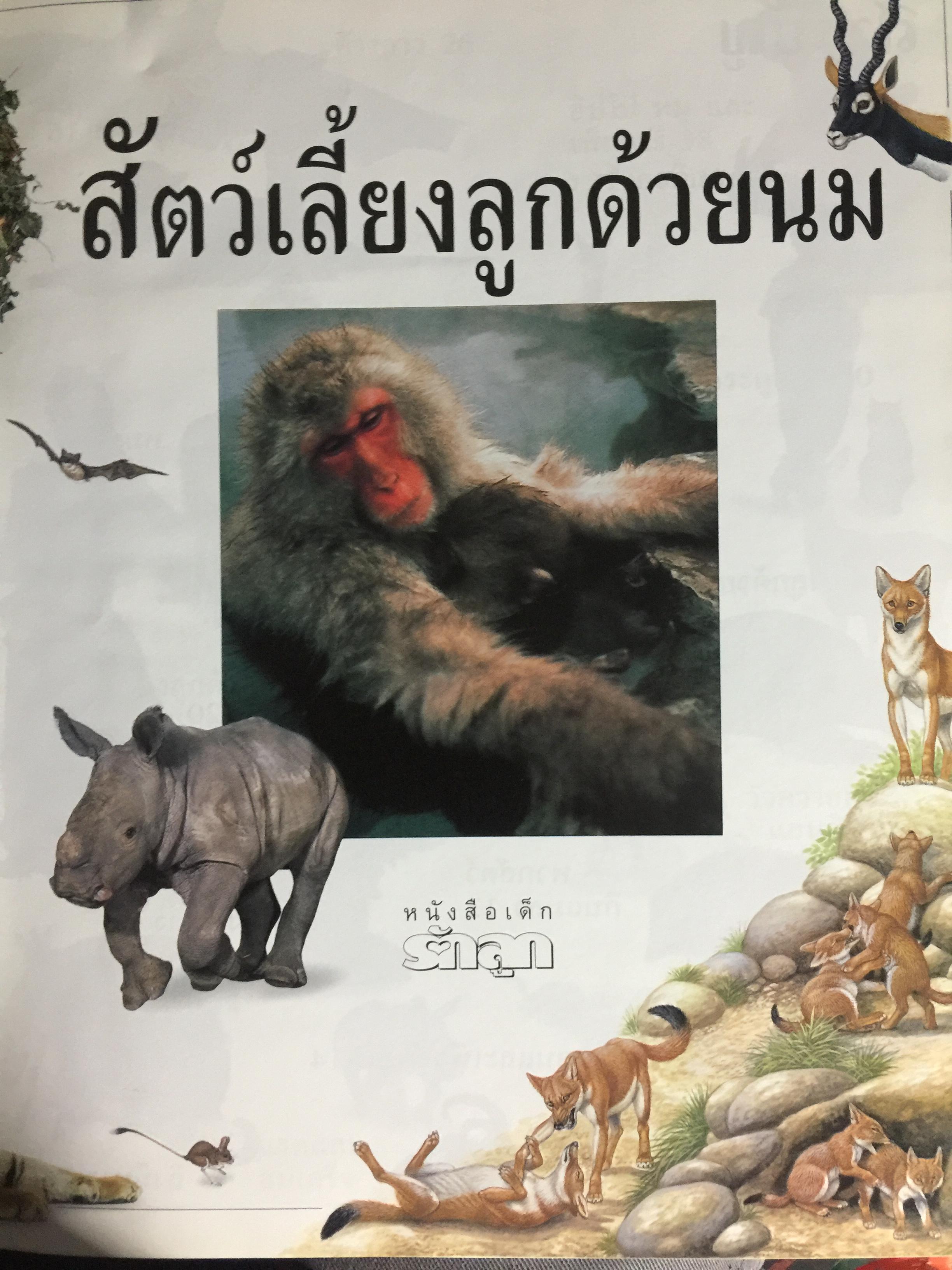 สัตว์เลี้ยงลูกด้วยนม. หนังสือเด็กรักลูก ห้องสมุดแสนสนุก ค้นพบโลกแห่งความมหัศจรรย์ด้วยภาพตื่นตาเร้าใจพร้อมเรื่องน่ารู้ชวนติดตาม 0 กก.