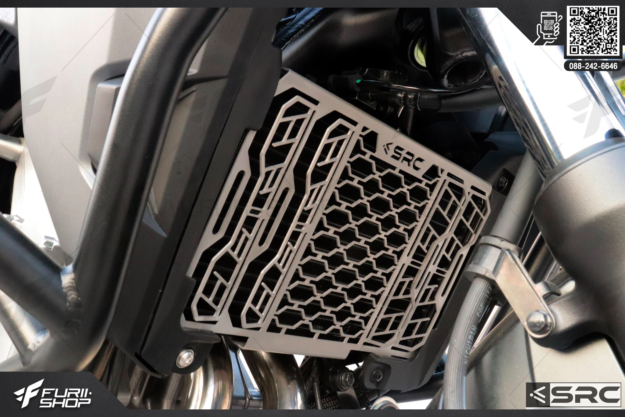 การ์ดหม้อน้ำ SRC Honda CB500X 2019 V.2