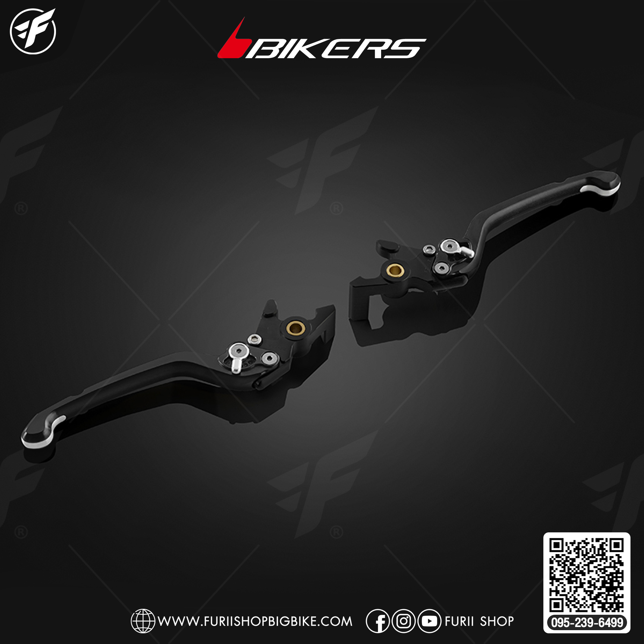 Bikers มือเบรกหน้า - หลังปรับระดับ รุ่นพรีเมียม 03 H0919 for Honda X-ADV 2021