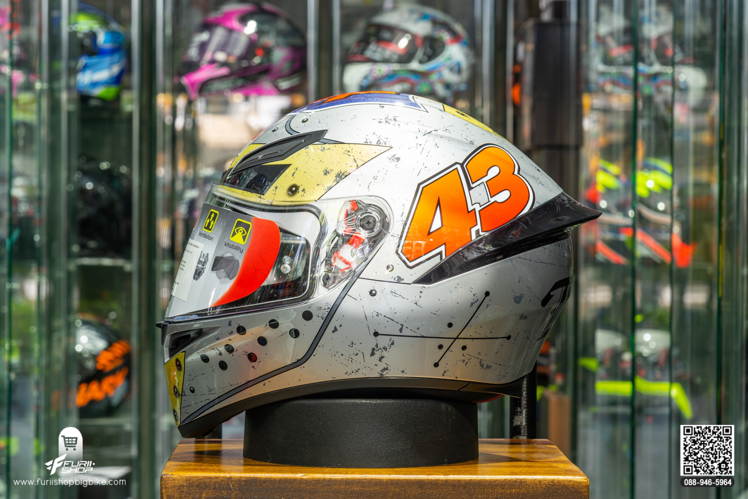 หมวกกันน็อค AGV K1 AGV K1 MILLER PHILIP ISLAND 2019