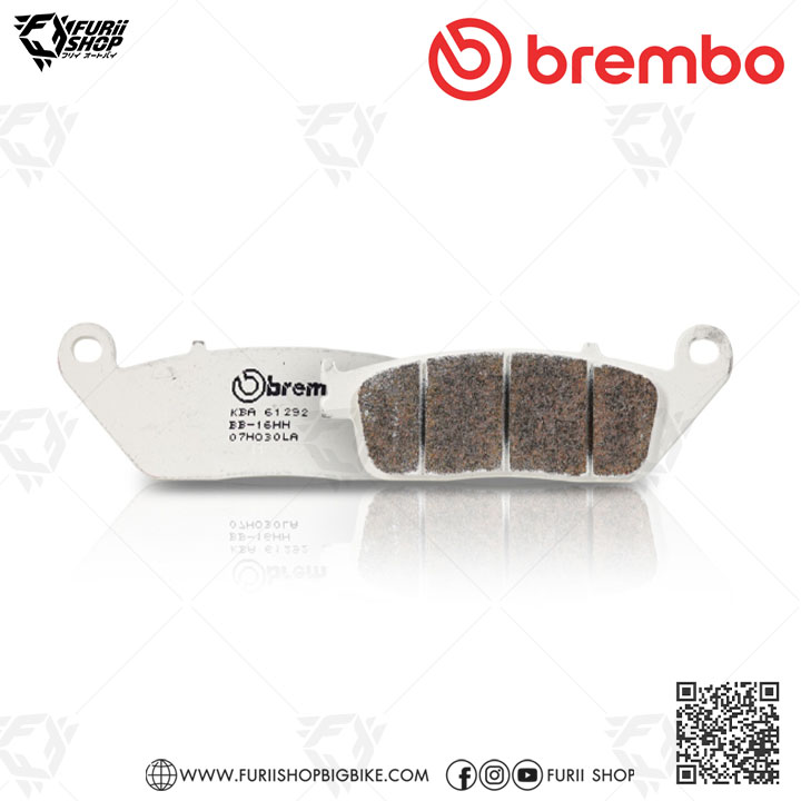 ผ้าเบรก Brembo (07HO30LA) : for TRIUMPH : Bonneville 800/900 / Scrambler 900 23 / Street Triple 675 / Street Twin 20-21 / Thruxton 1200 16-19 / Tiger