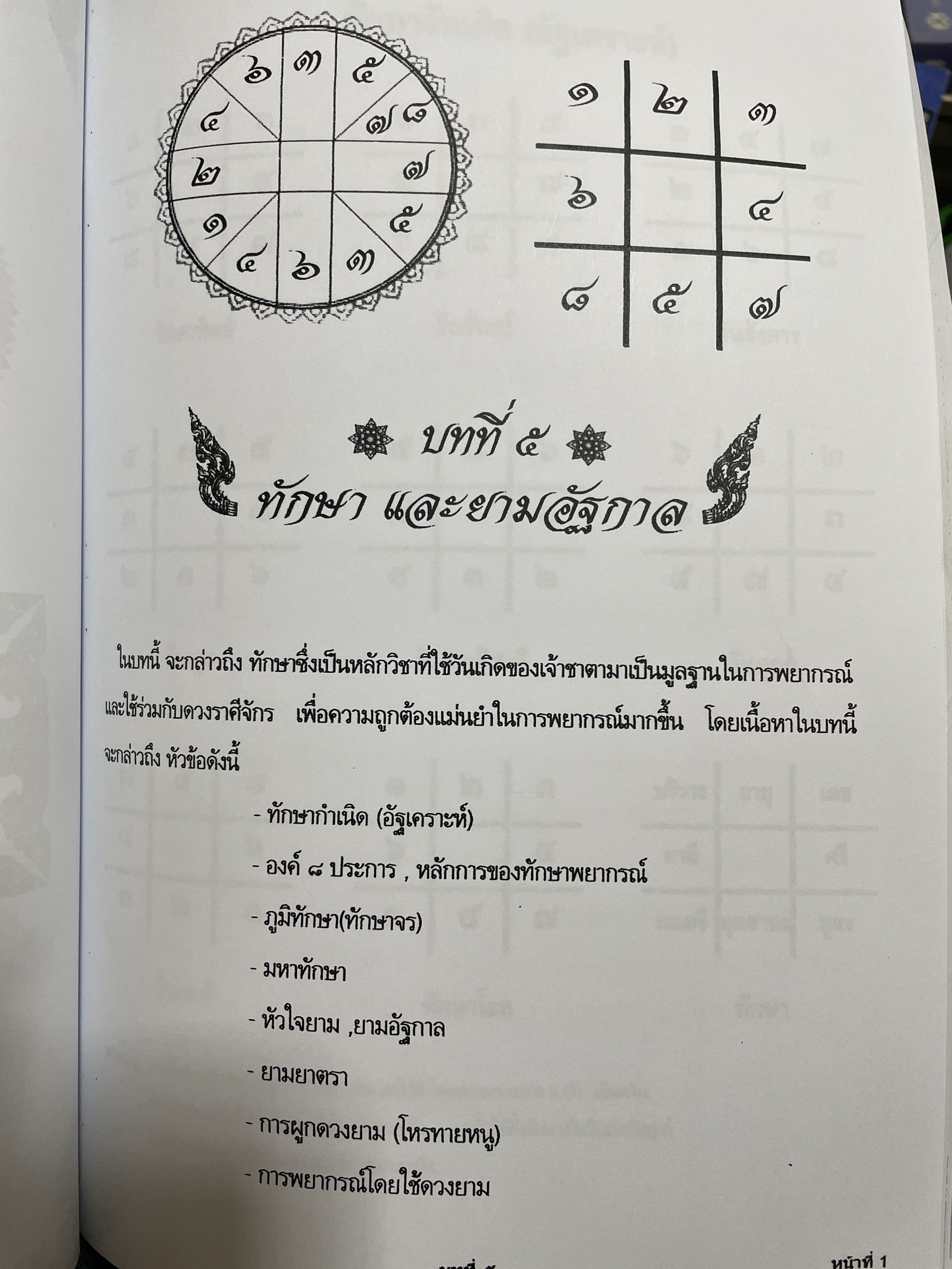 โหราศาสตร์ไทย หลักสูตร โหราศาสตร์ไทยระบบลัคนาจักร โดยอาจารย์บุญล้อม-จิตราภรณ์ ศุกรวัฒนศิลป์ 5,500 กรัม