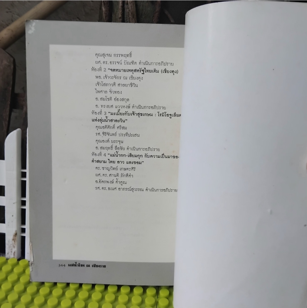 แม่น้ำโขง ณ เชียงราย โดย ชาญวิทย์ เกษตรศิริ/กาญจนี ละอองศรี จดหมายเหตุ-ประวัติศาสตร์-นิเวศวิทยา-ชาติพันธุ์ภูมิภาคกลุ่มน้ำโขง สะสม