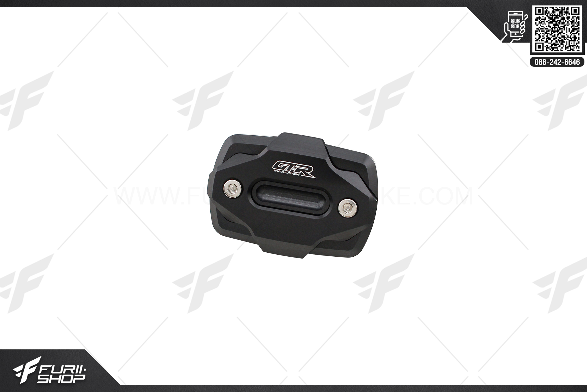 ฝาปิดกระปุกน้ำมันเบรค V.3 GTR Evolution For Yamaha X-MAX300