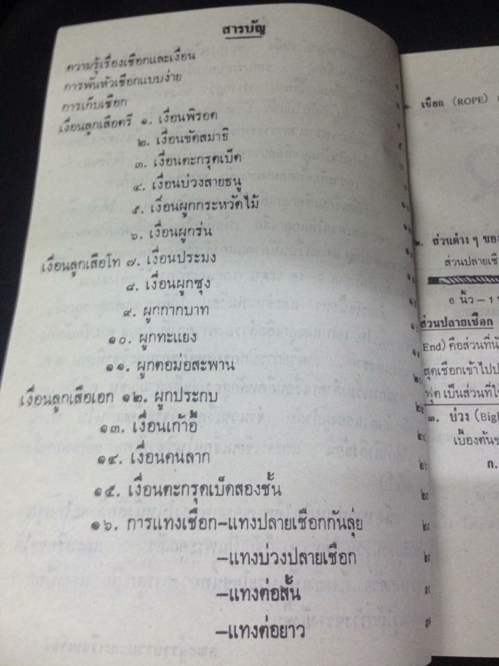 เงื่อนเชือก ลูกเสือ ตรี, โท, เอกและลูกเสือสำรอง เรียนด้วยตัวเอง