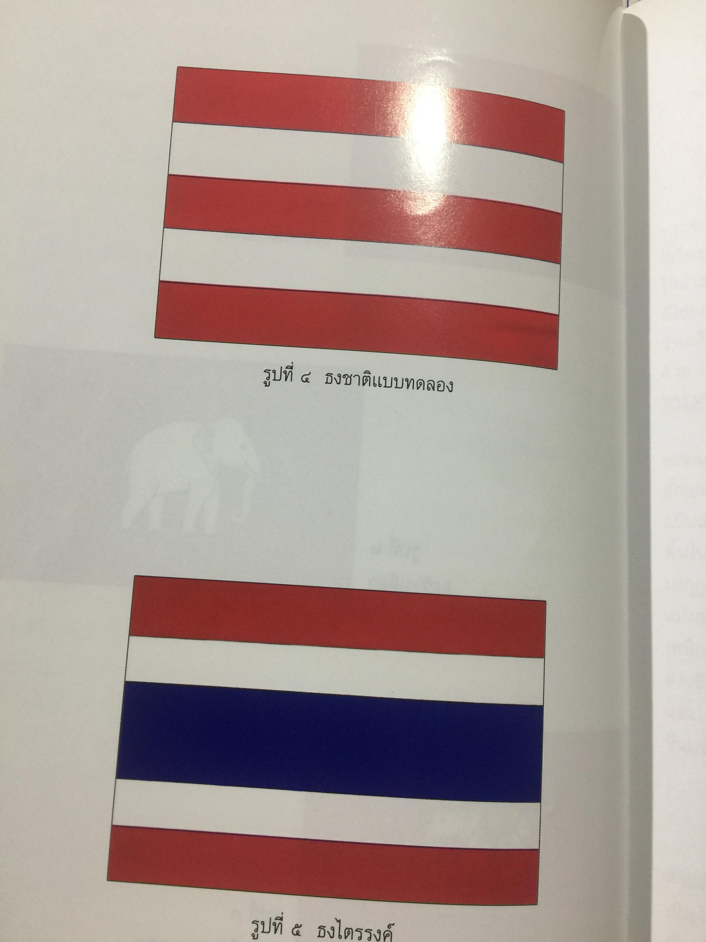 ธงไทย เล่ม 1. กรมศิลปากร พิมพ์เผยแพร่ พุทธ 2545 1,500 กรัม