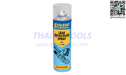 LEAK DETECTOR SPRAY COMPRESSED AIR 500ml SOLENT