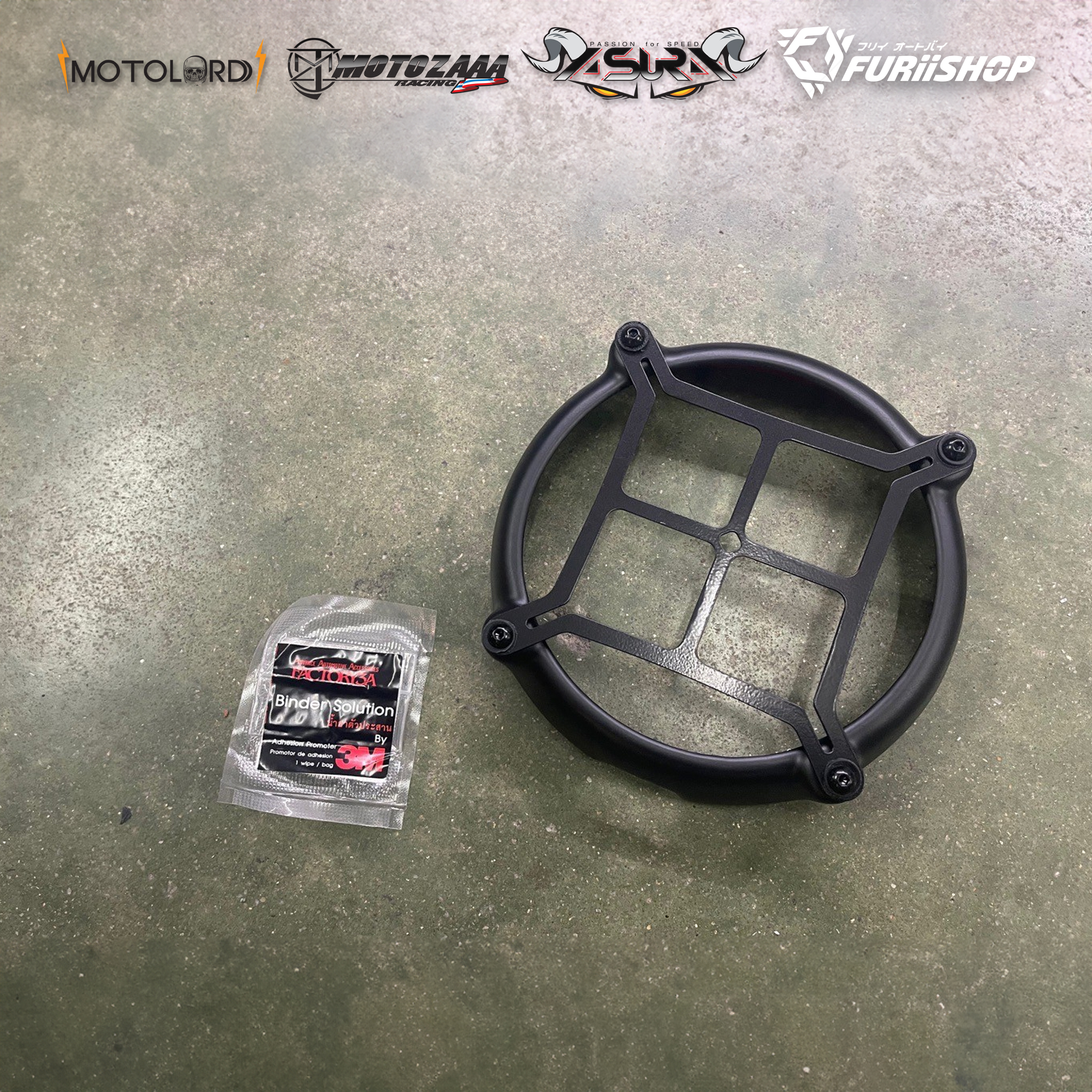 ครอบไฟหน้าตระแกรง 4 ช่อง MotoLordd For Honda CL 300/500