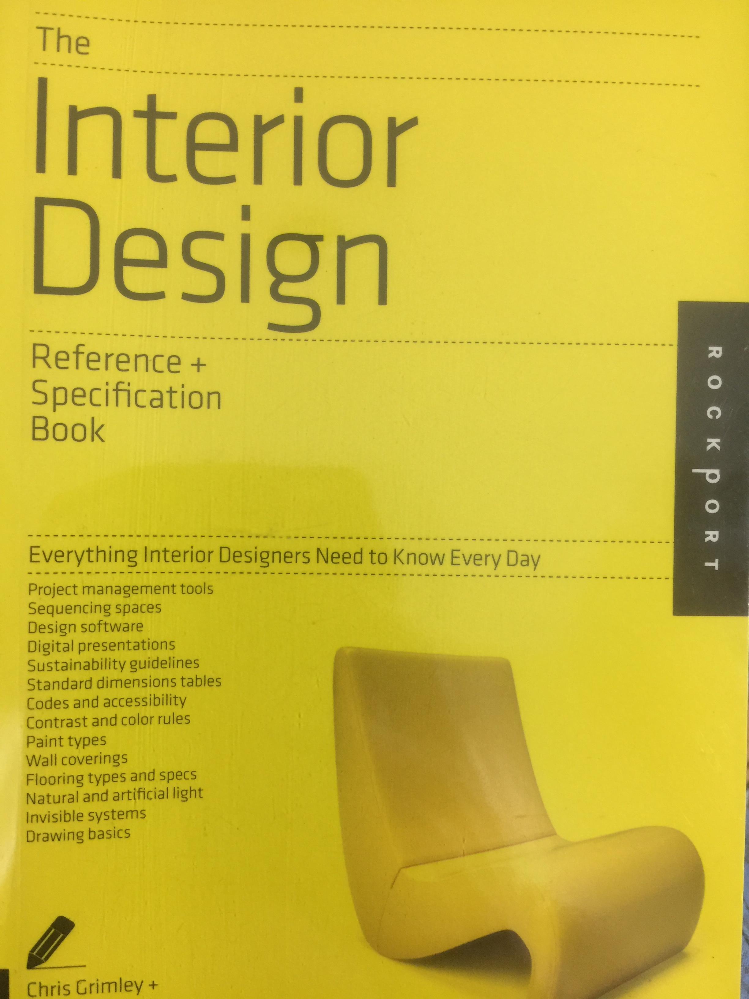 The Interior Design Reference +Specification Book 0 กก.