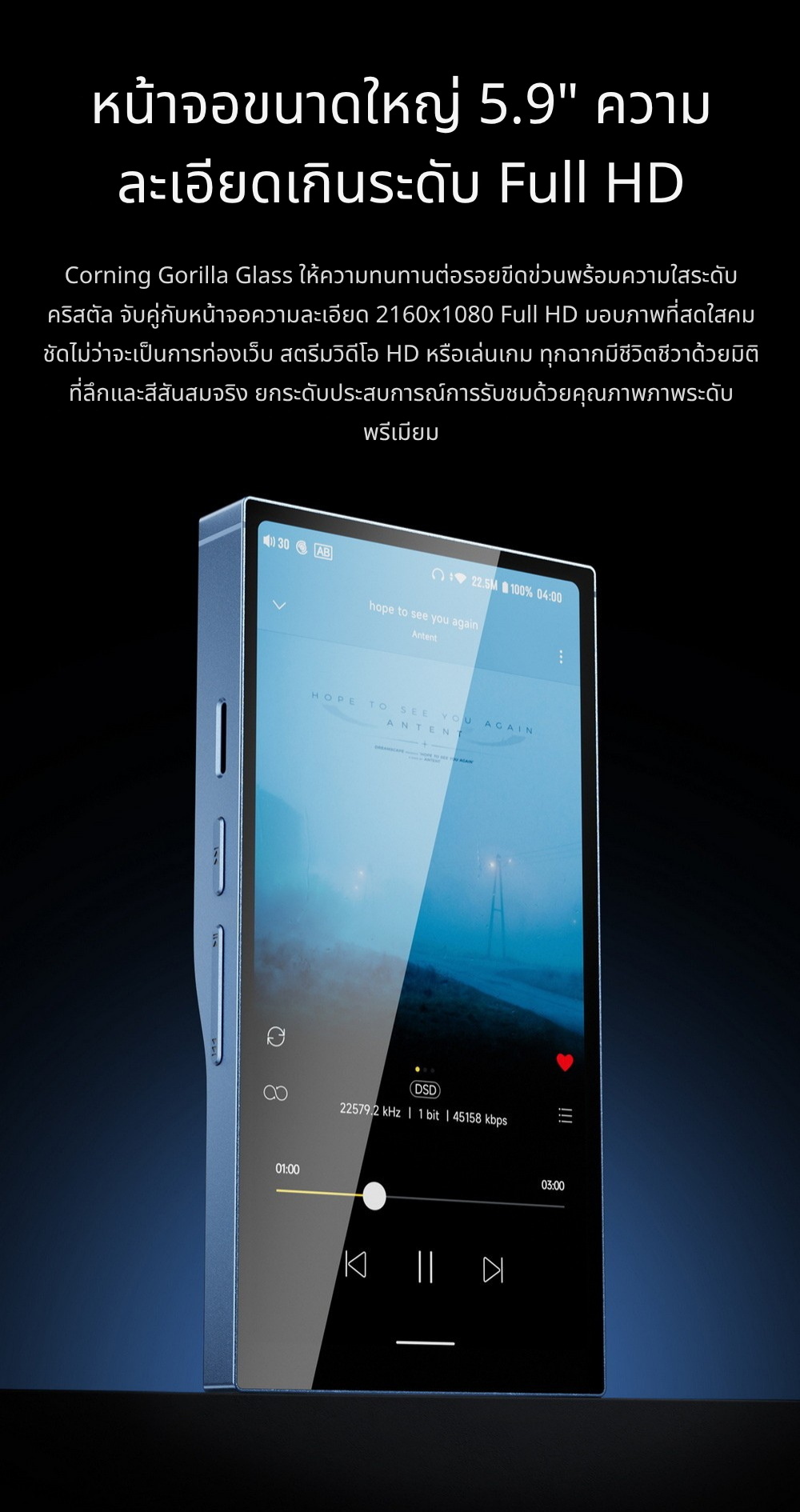 <PreOrder> Hiby R6PRO II 2025 DAP พกพาชิป DAC CS4308P x2 วงจรขยาย Class A/AB รองรับ MQA ประกันศูนย์ไทย