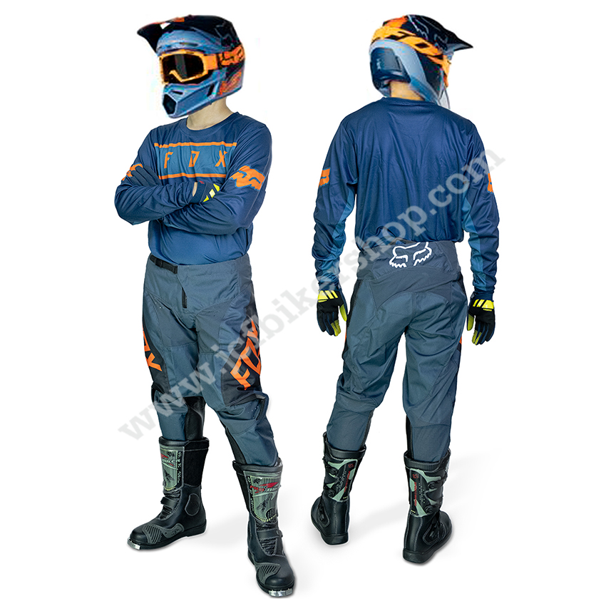ชุดวิบาก ชุดขี่มอเตอร์ไซค์วิบาก Motocross 2021 กรมเทา