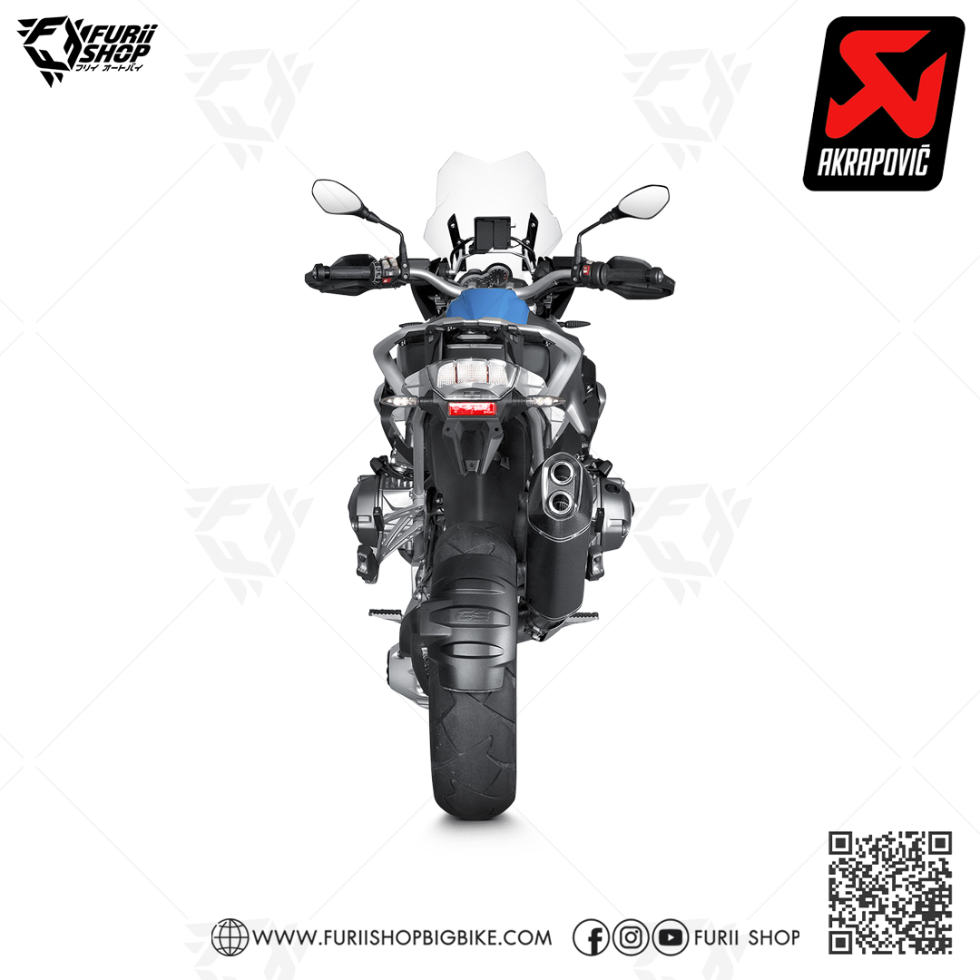 ท่อ Akrapovic Black version for BMW R1200GS 13-18'