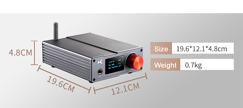 xDuoo DA100 Bluetooth DAC/AMP ตั้งโต๊ะ ประกันศูนย์ไทย