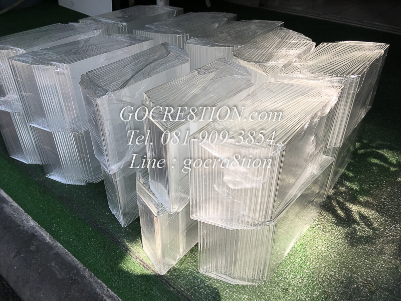 งาน อะคริลิค แปรรูป ตามแบบ April 2018 by GO CREATION