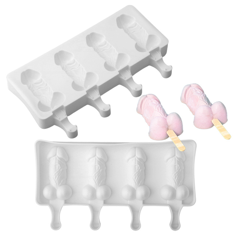 แม่พิพม์ซิลิโคน พิพม์วุ้น พิมพ์เค้กป๊อบ แถมไม้10ชิ้น