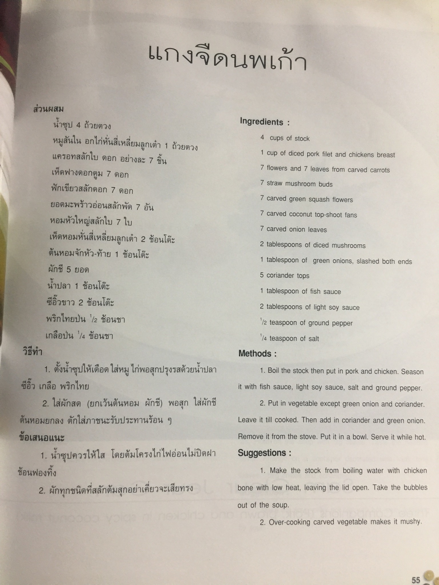 100 เครื่องคาวหวาน. ONE HUNDRED MENUS OF THAI CUISINE. ผู้เขียน อาจารย์เพ็ญพรรณ สิทธิไตรย์ 0 กก.
