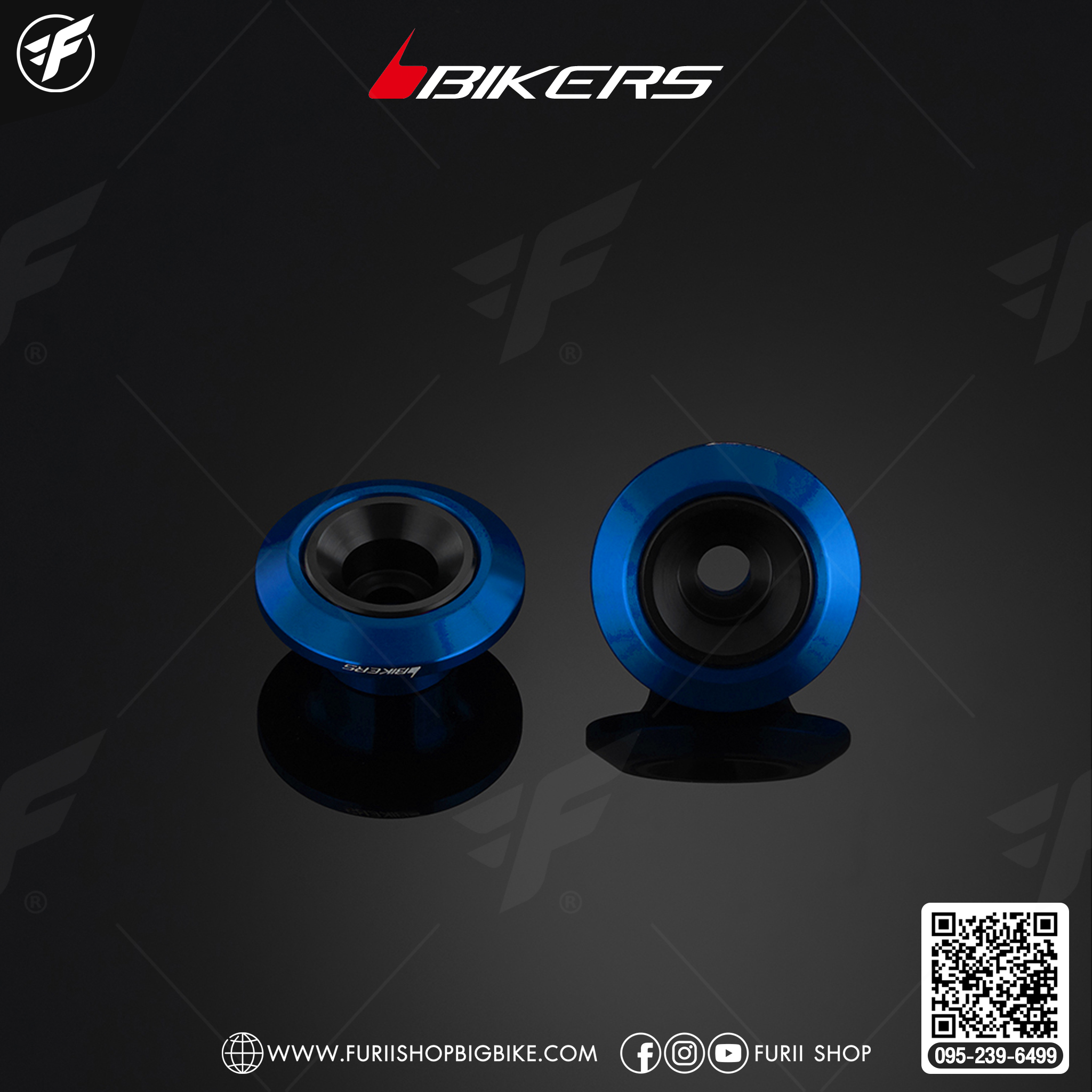 Bikers ถ้วยแต่ง ความโตรู M6 for Malaguti Madison150