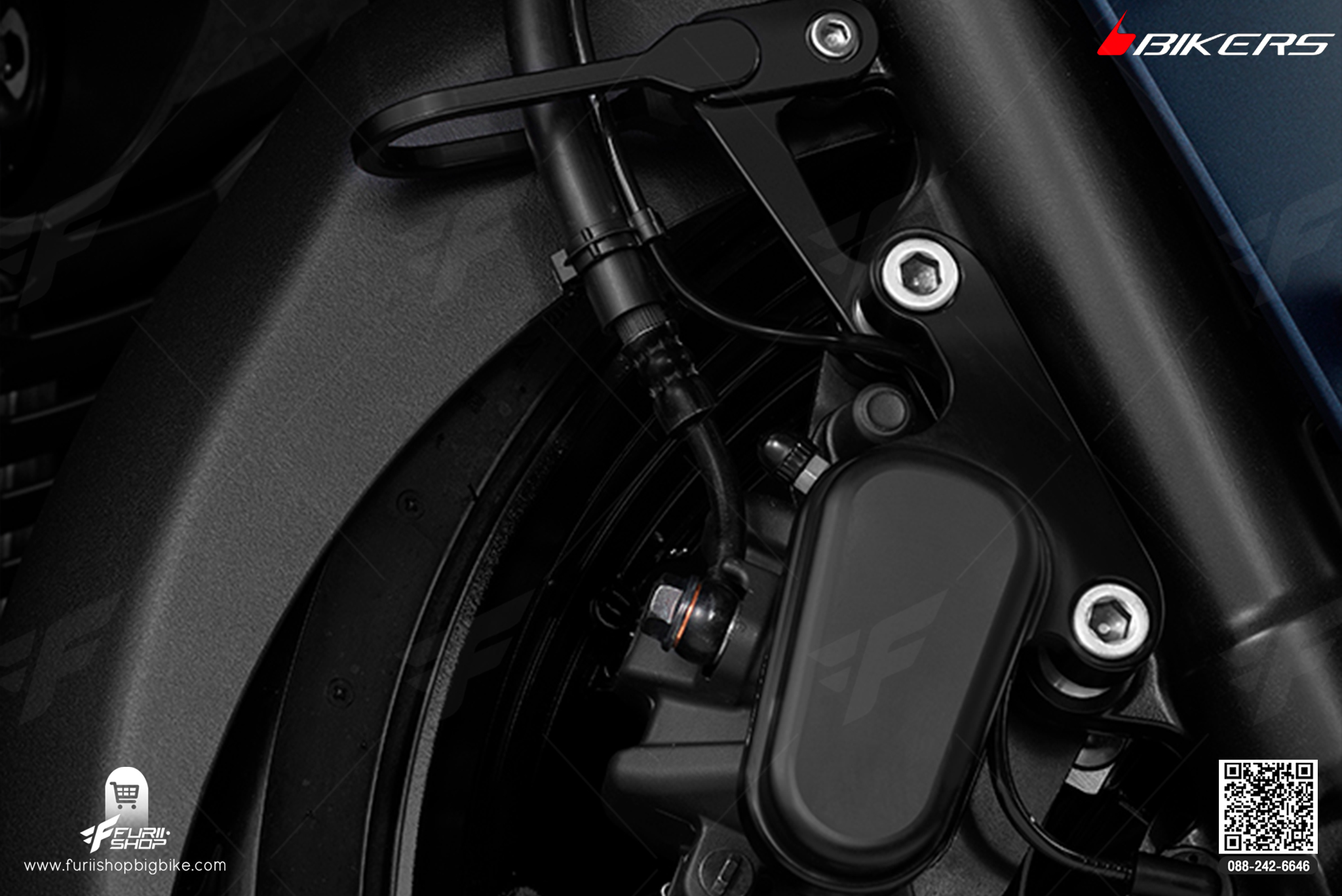Brake Line Guide ตัวยึดสายเบรก X-MAX 300