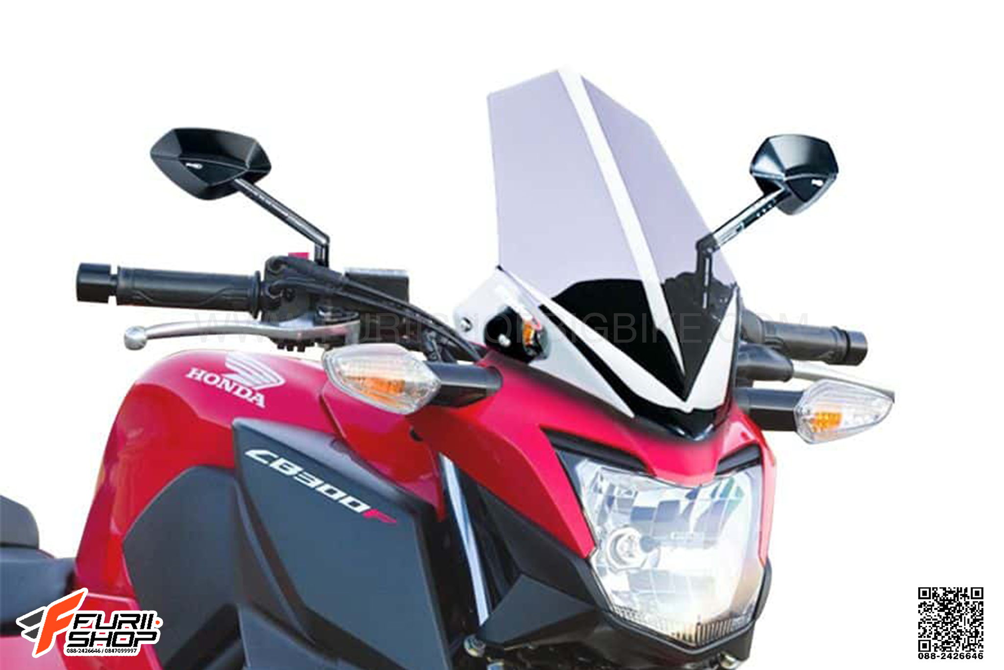 ชิวหน้า PUIG ใส FOR HONDA CB300F